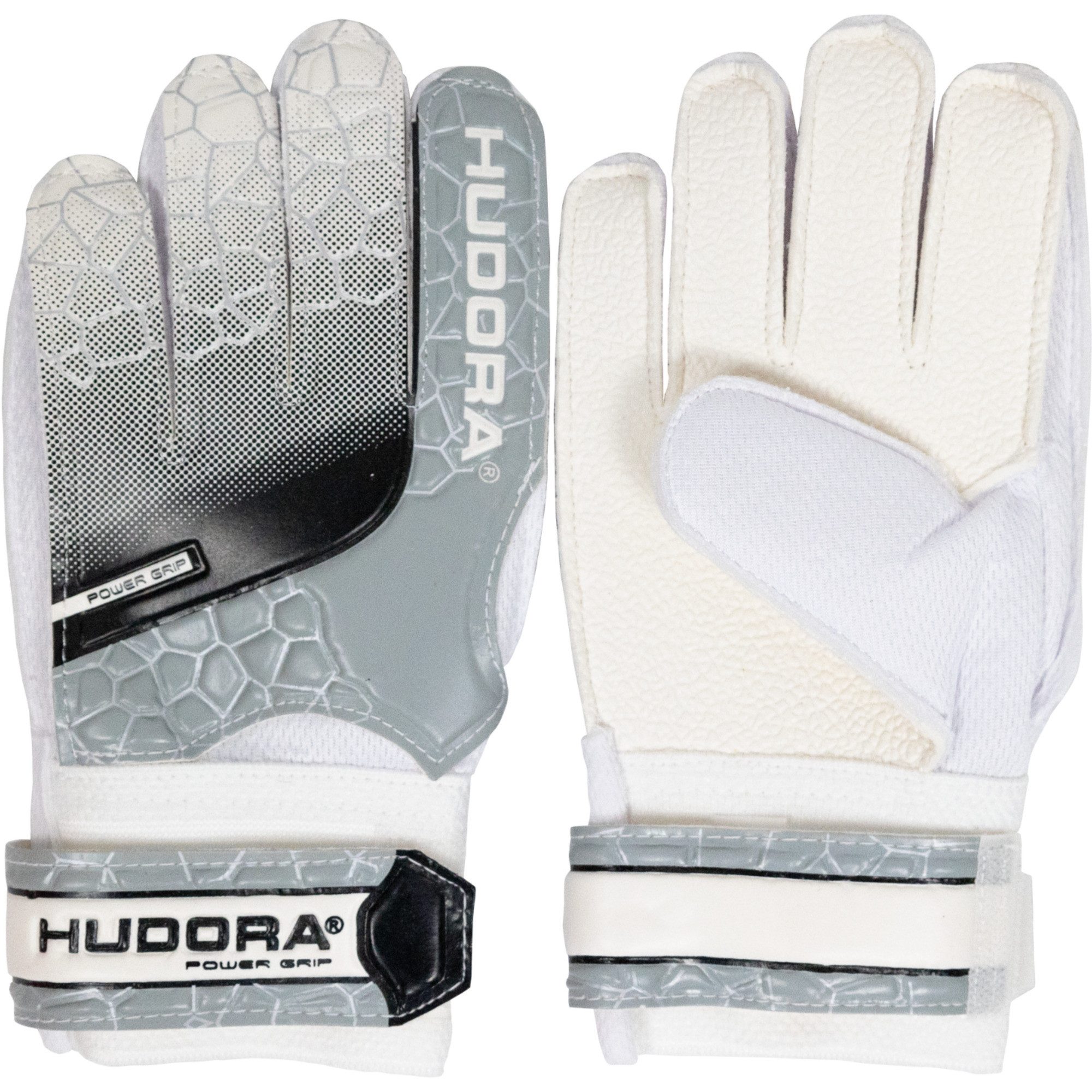 Hudora Torwarthandschuhe HUDORA Torwarthandschuhe für Kinder, grau, Gr. S