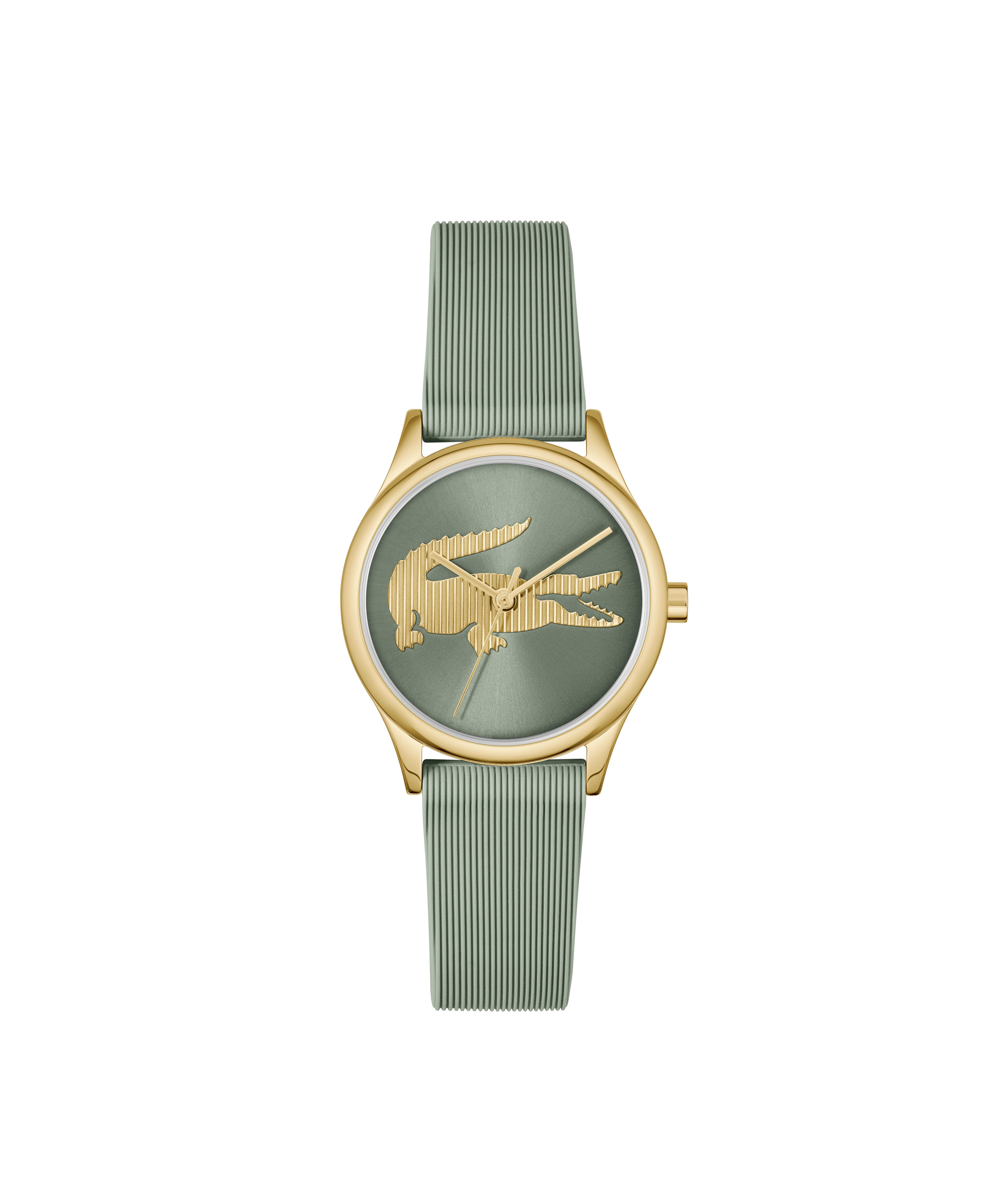 Lacoste Quarzuhr CROCODELLE 2001481, Armbanduhr, Damenuhr, Silikonarmband, günstig online kaufen