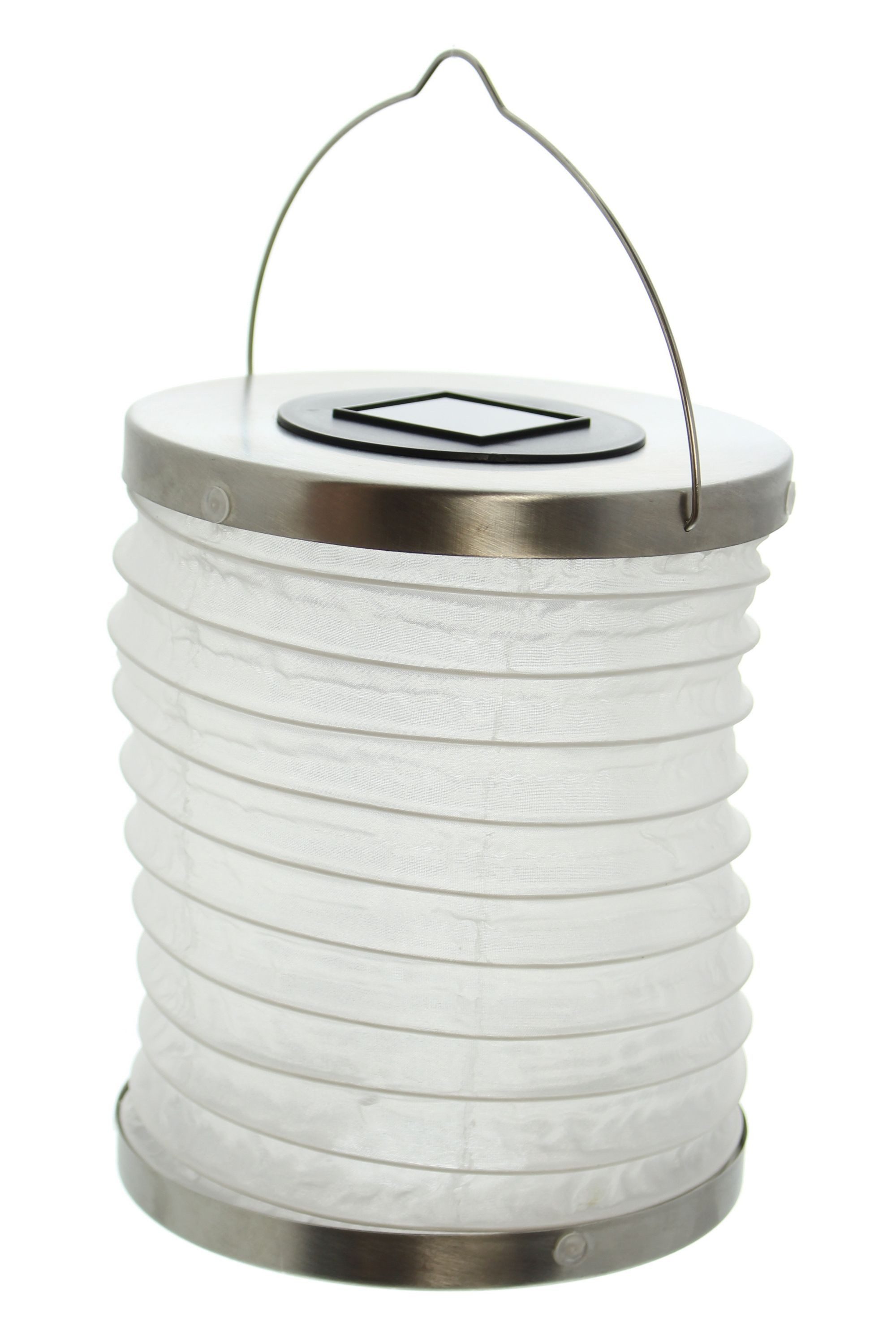 Frank Flechtwaren LED Lampion, LED-Lampion Solar 2er Set