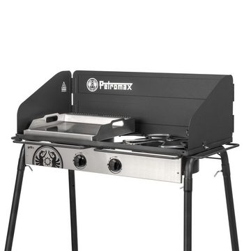 Petromax Grillplatte, Plancha, Grillplatte für Gastisch oder jeglichen Grill aus Edelstahl