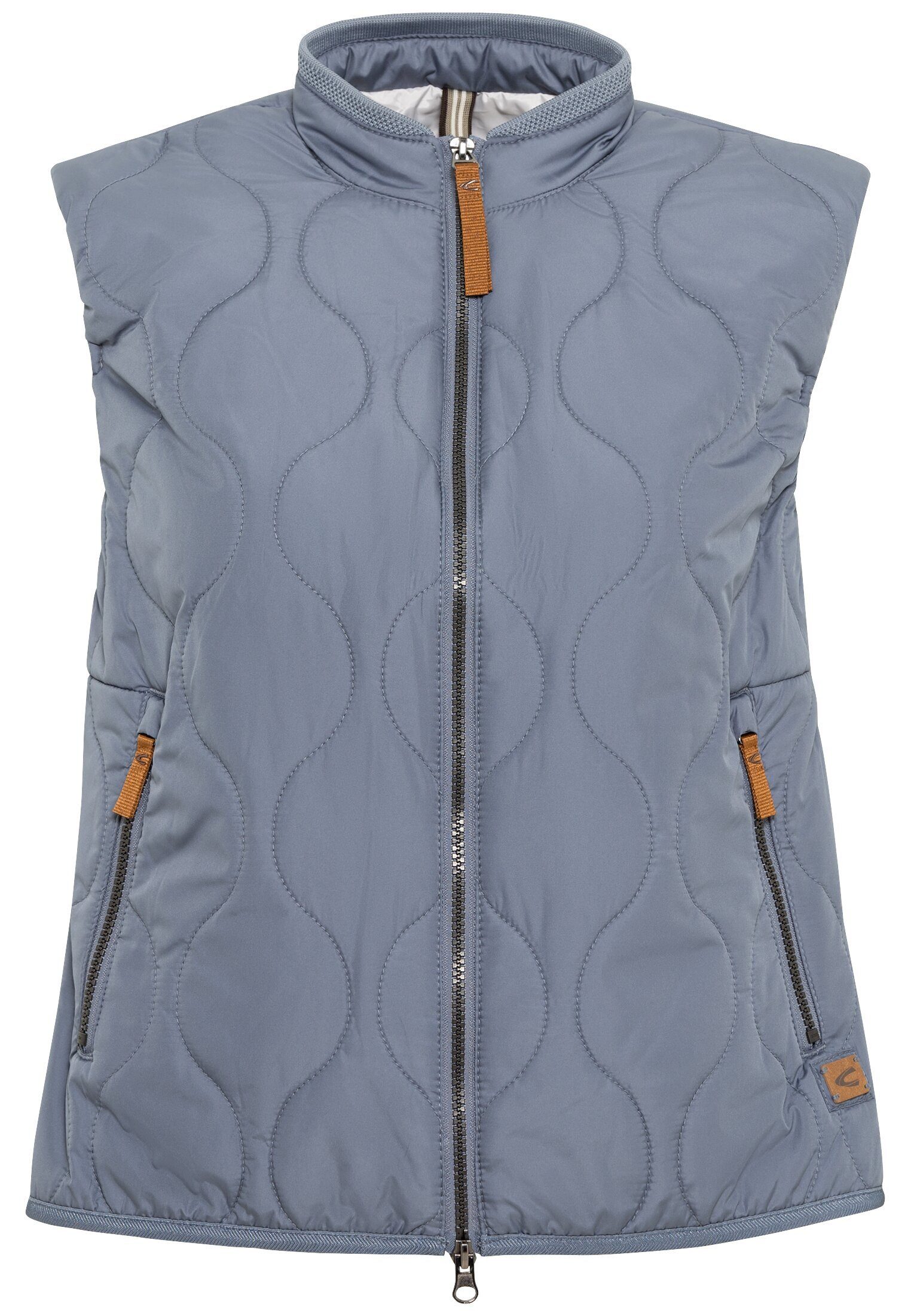 camel active Steppweste Kurze Steppweste aus recyceltem Polyester günstig online kaufen