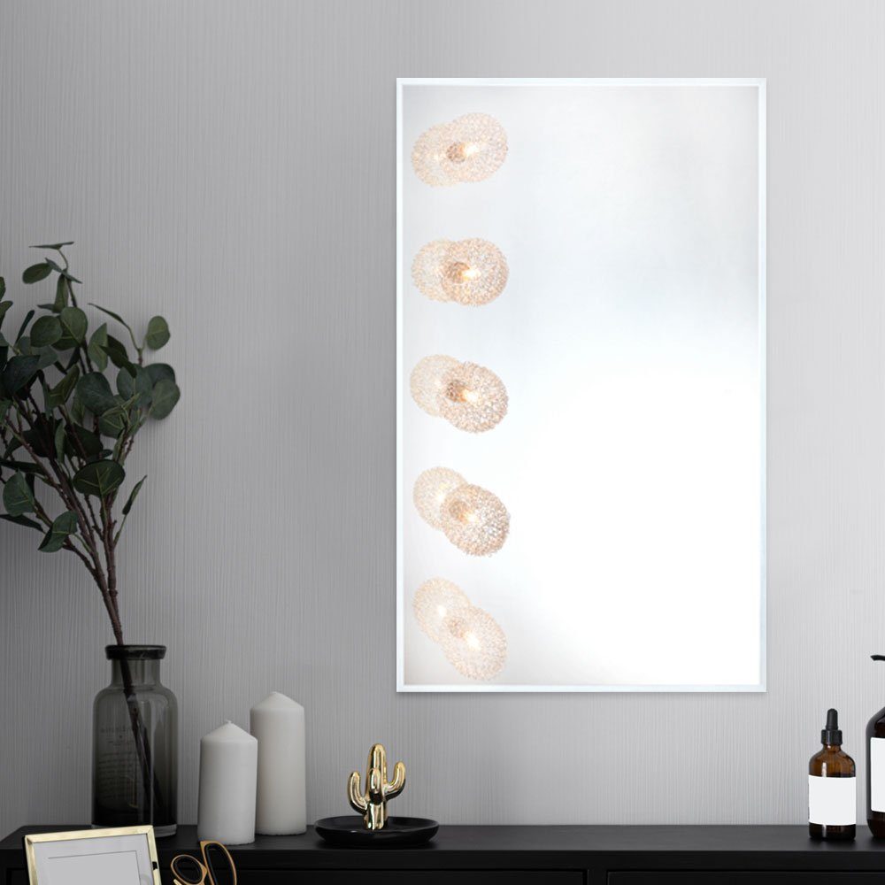 etc-shop LED Wandleuchte, Leuchtmittel inklusive, Warmweiß, LED Wandleuchte Spiegel Spiegellampe Spiegelleuchte Lampe Leuchte