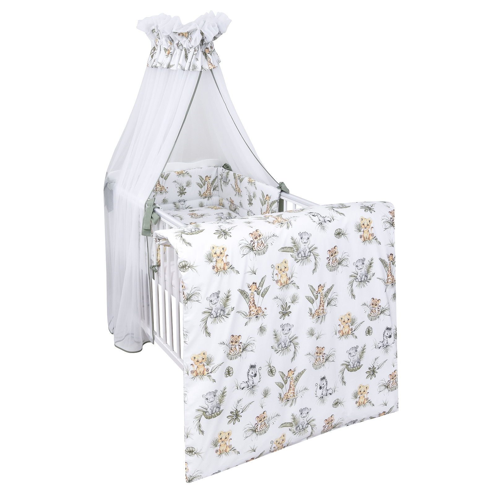 Baby-Delux Babybettwäsche Baby Bettwäsche Set, Baumwolle, 4 teilig, Bettset günstig online kaufen