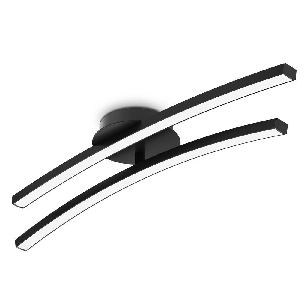 B.K.Licht Deckenleuchte BKL1412, LED fest integriert, 3000K - Warmweiß