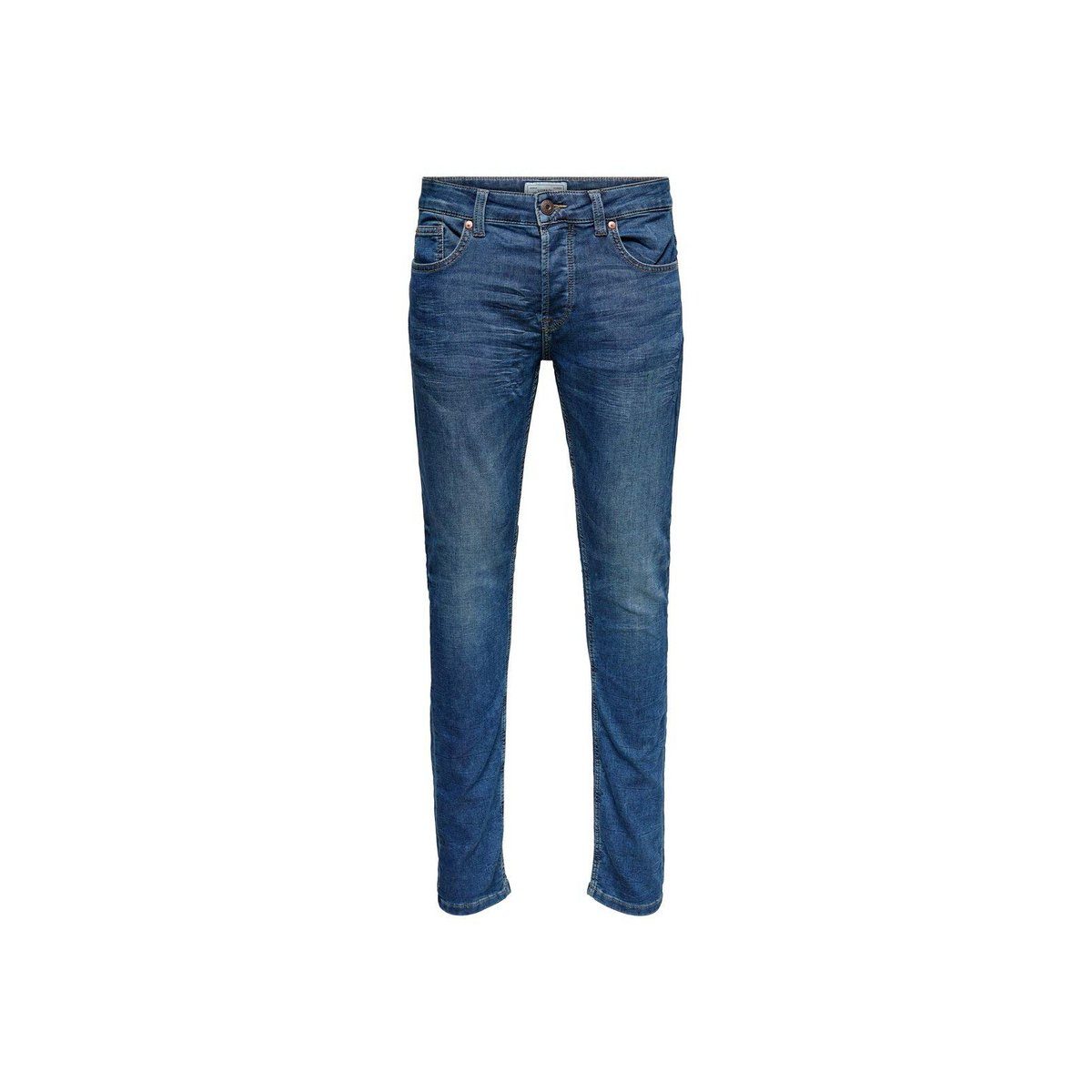 ONLY Straight-Jeans blau (1-tlg)