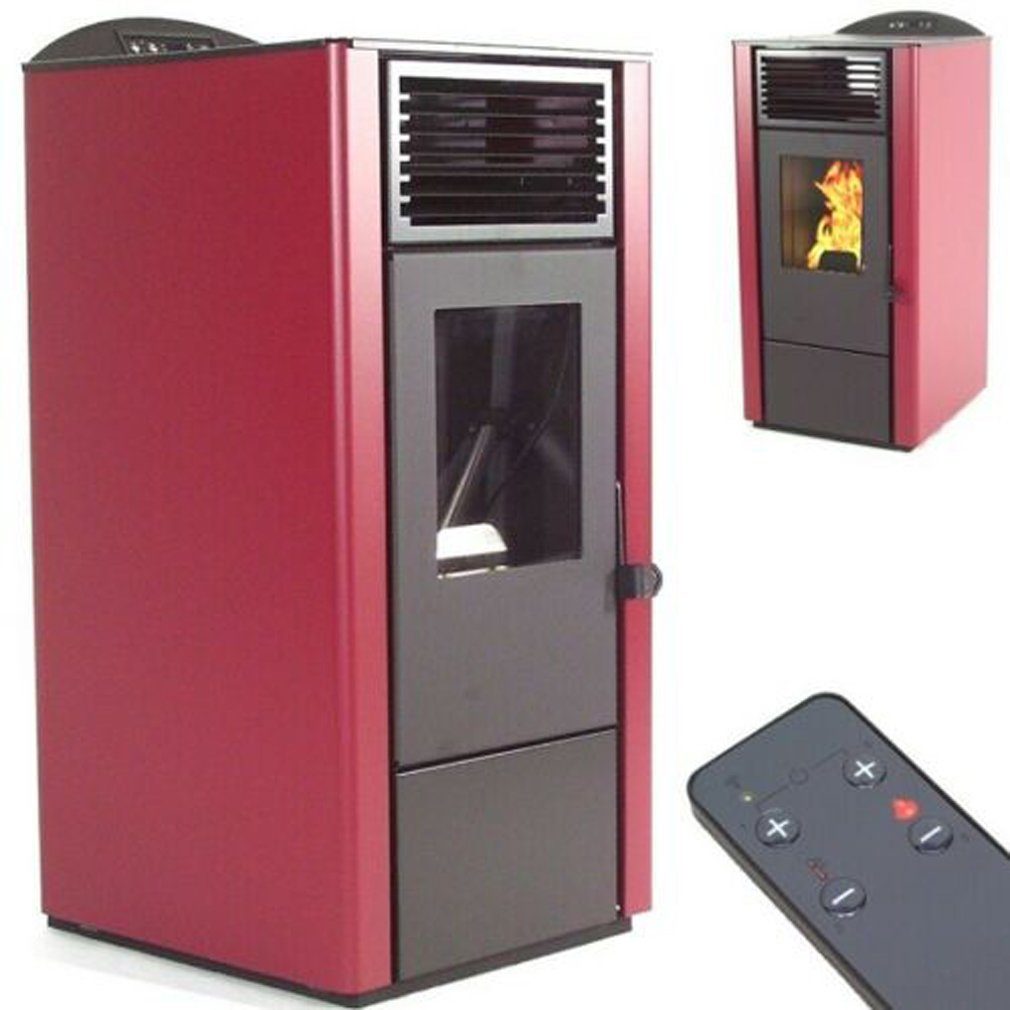 Apex Pelletofen Pelletofen 9,5kW Pelletkamin Pelletheizung Kaminofen A+ 563 günstig online kaufen