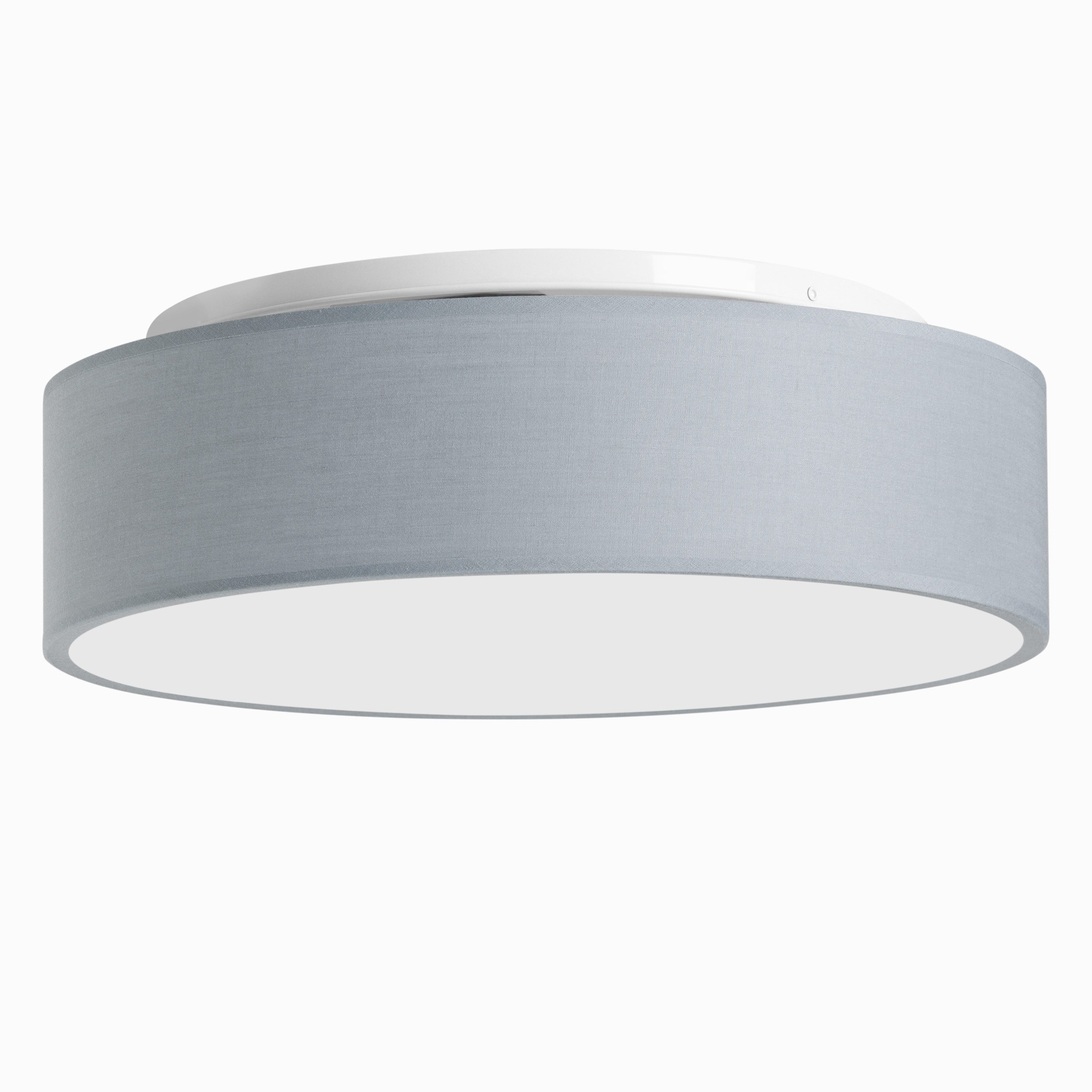 Zedelmaier Lampenschirm Deckenlampe Deckenleuchte Stoff, Max.40W/E27, ohne günstig online kaufen