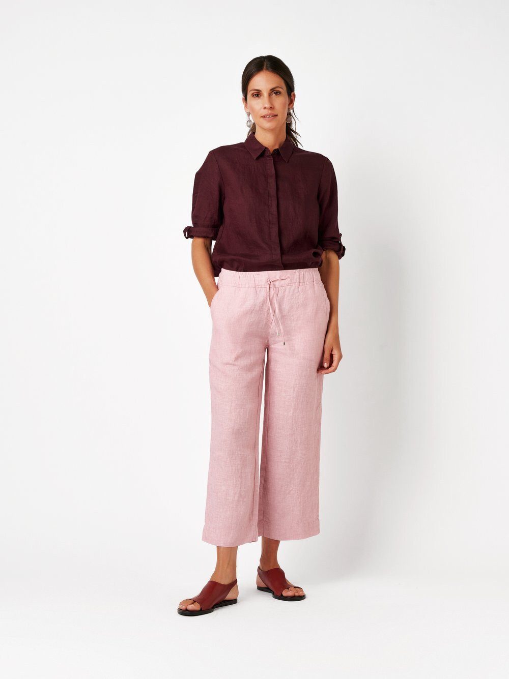 TONI Leinenhose Pia