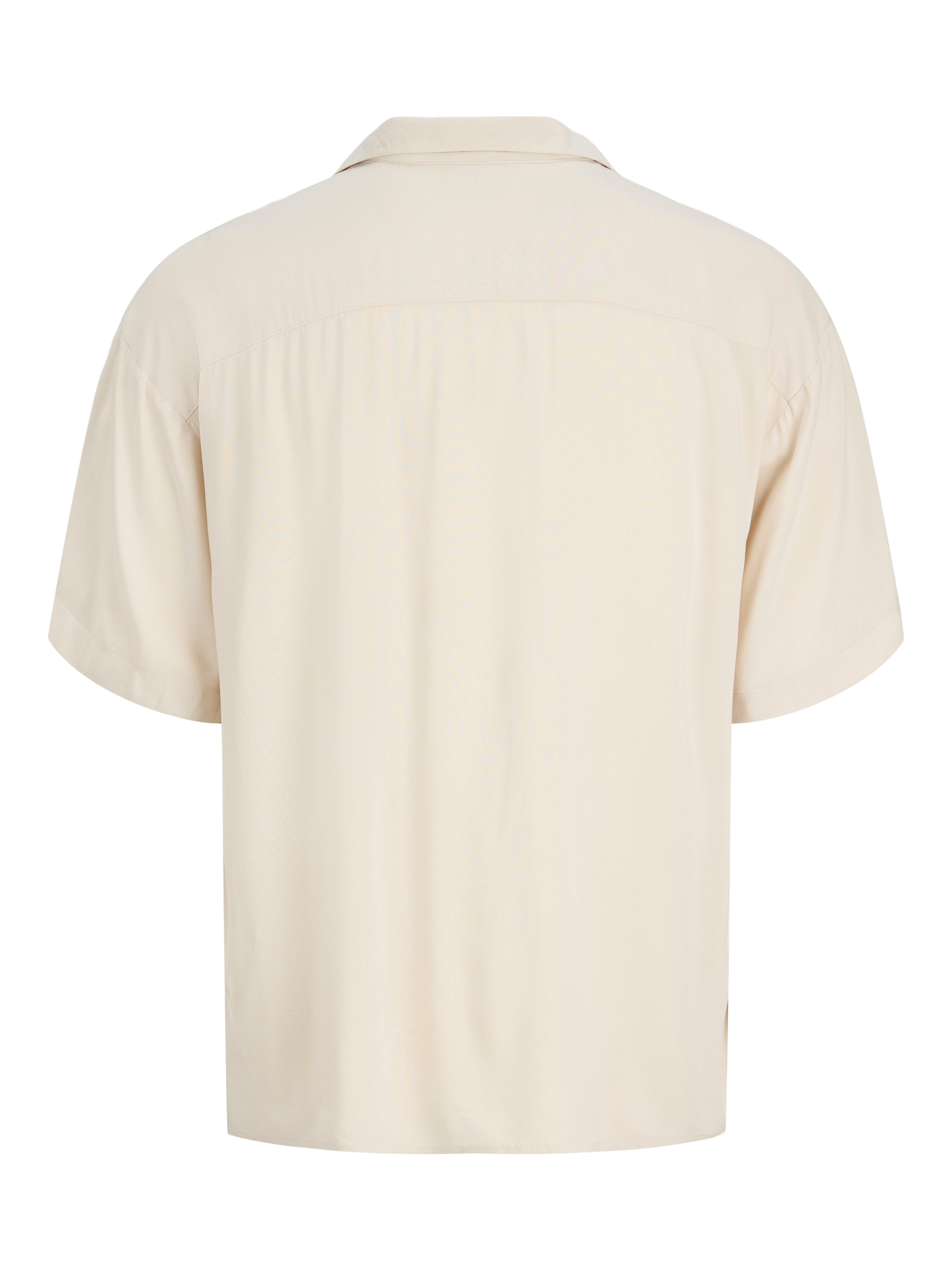 Jack & Jones Kurzarmhemd JJEJEFF RESORT SOLID SHIRT SS SN Viskose, loose fi günstig online kaufen