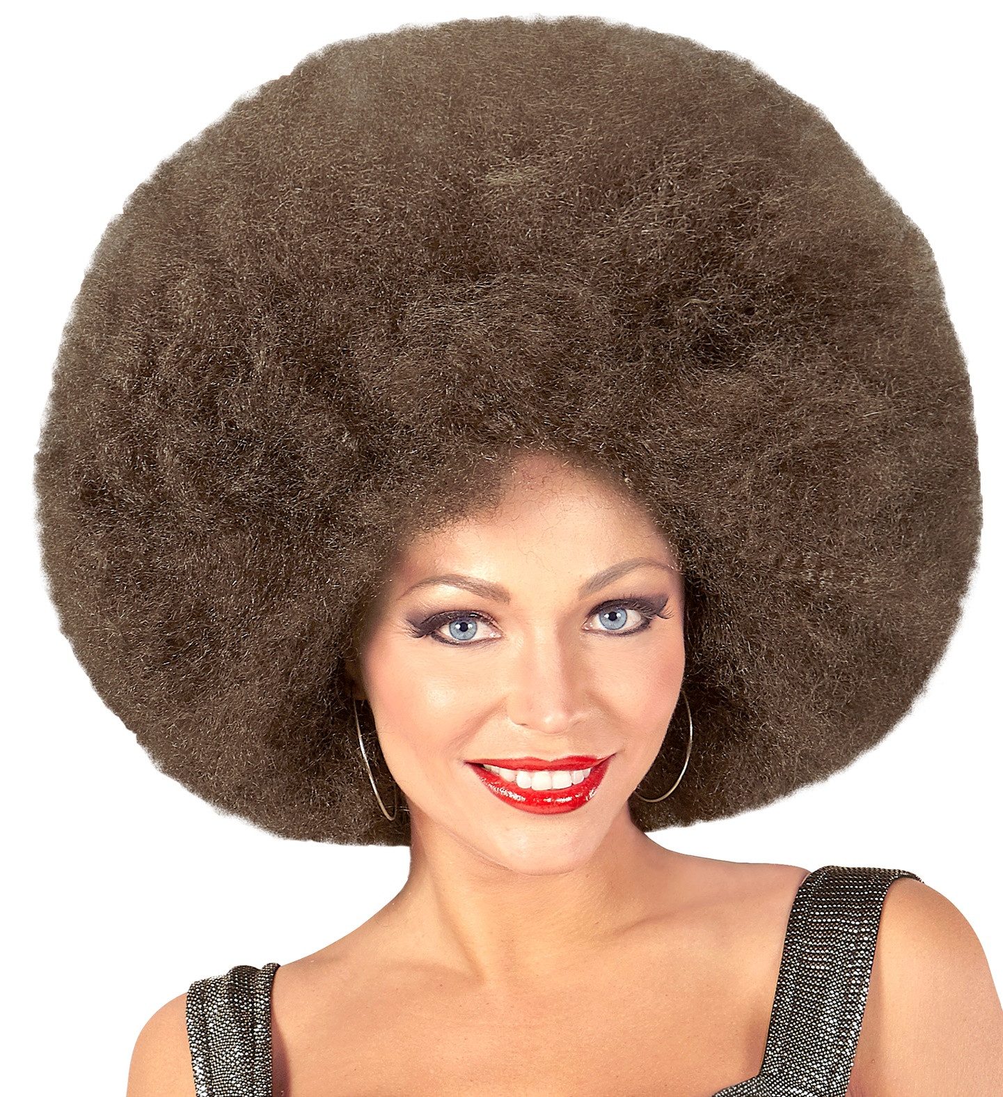 Widmann S.r.l. Kostüm-Perücke Riesen voluminöse Lockenperücke für Erwachsene, K