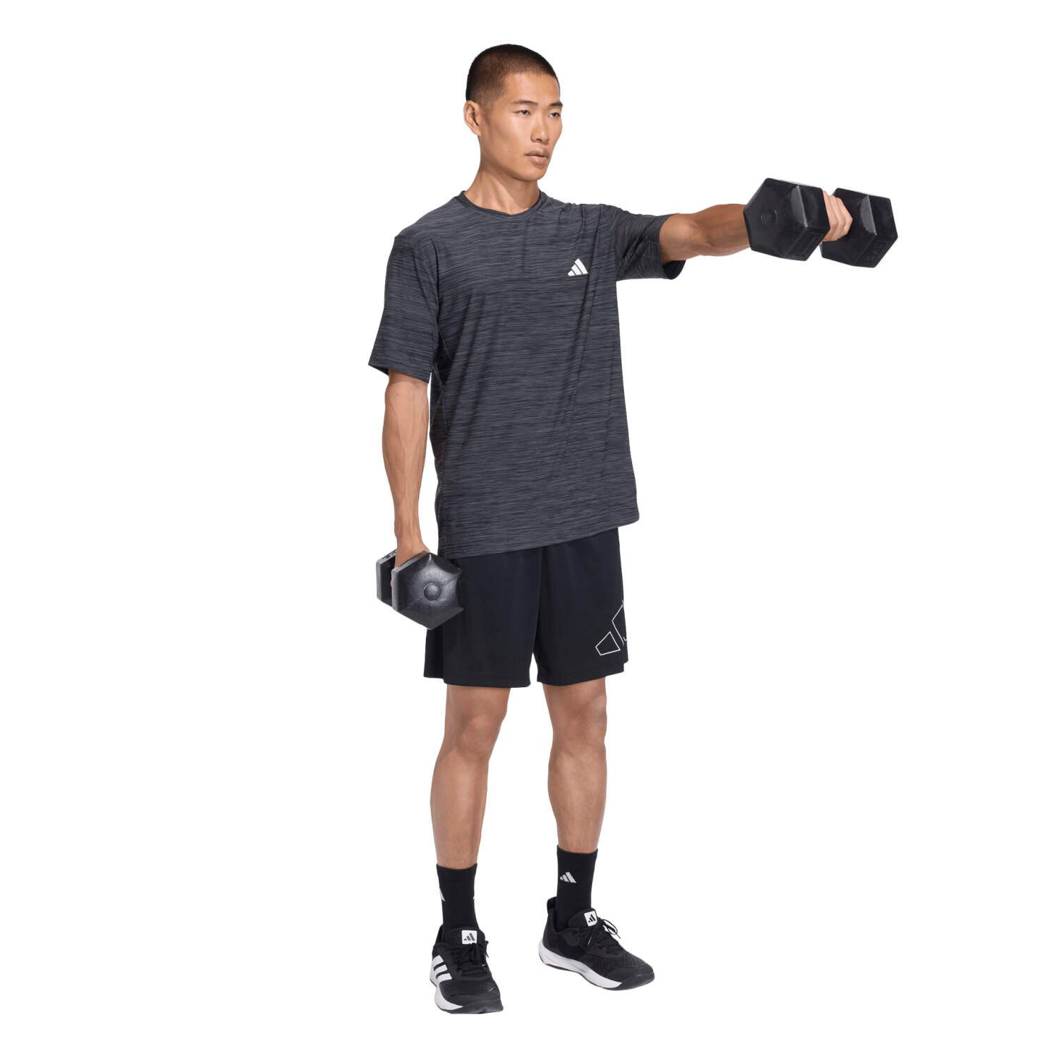 adidas Performance T-Shirt adidas Herren T-Shirt WORKOUT ESSENTIALS FLEX – Bild 4 von 5