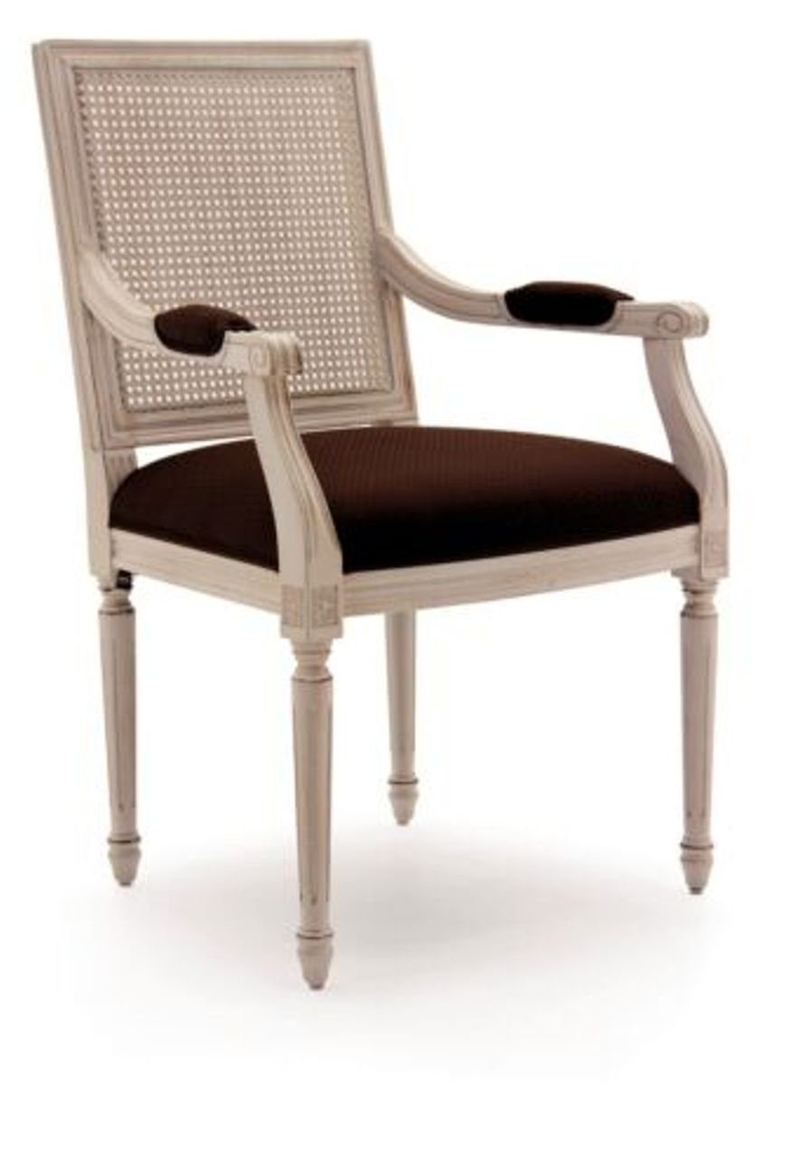 JVmoebel Armlehnstuhl, Esszimmer Stühle Design Textil Luxus Esszimmerstuhl Stuhl mit Armlehne