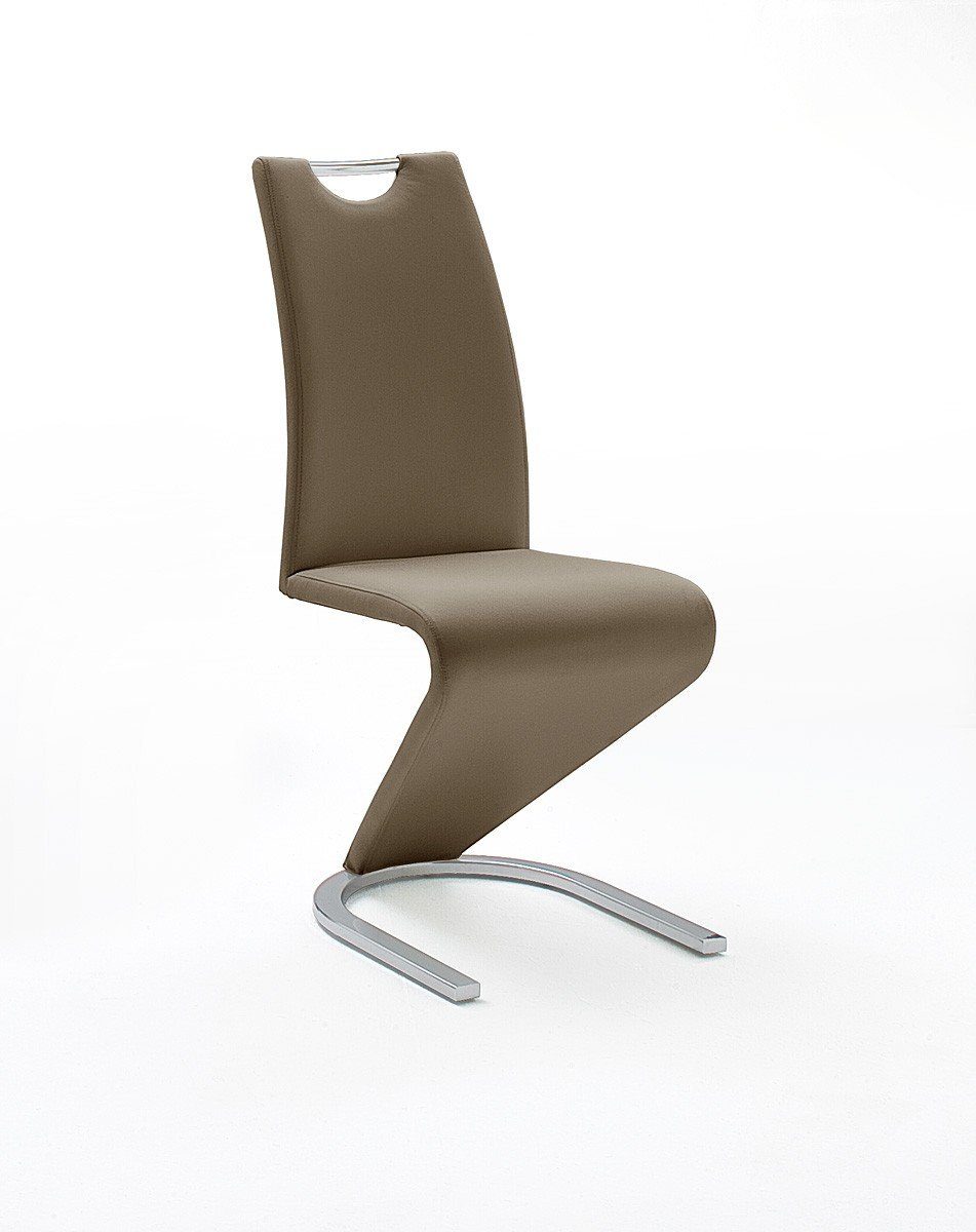 MCA furniture Freischwinger 2er Set Designstuhl Amado