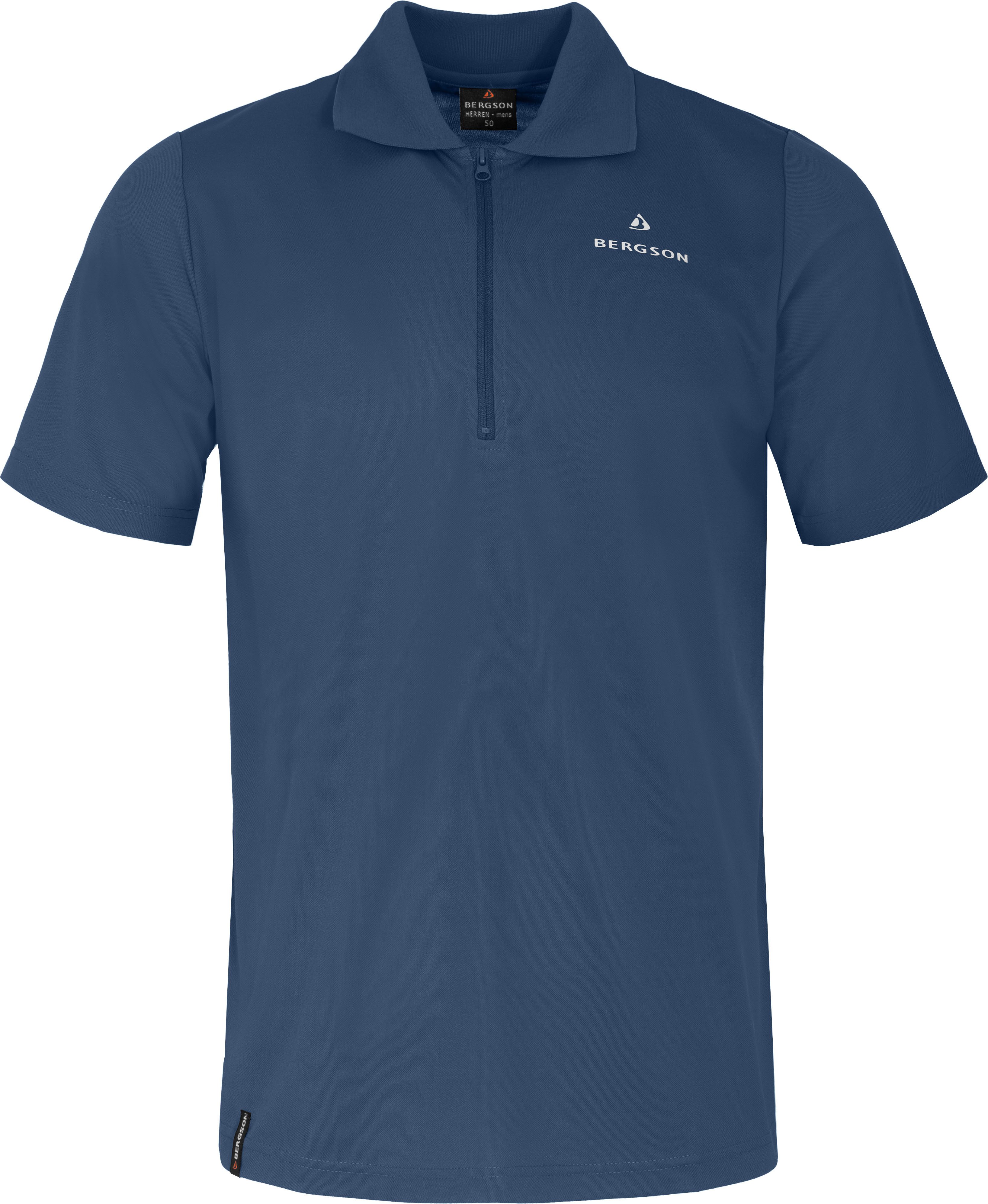 Bergson T-Shirt DIRK Herren Polo-Shirt, Reißverschluss, günstig online kaufen