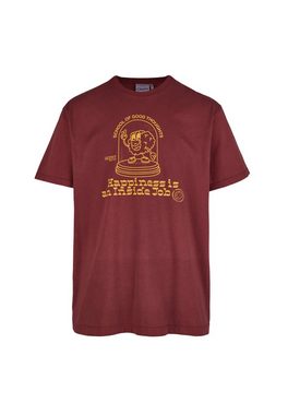Cleptomanicx T-Shirt Happiness mit schönem Frontprint