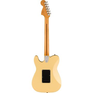 Fender E-Gitarre, Vintera II '70s Telecaster Deluxe MN with Tremolo Vintage White - E-