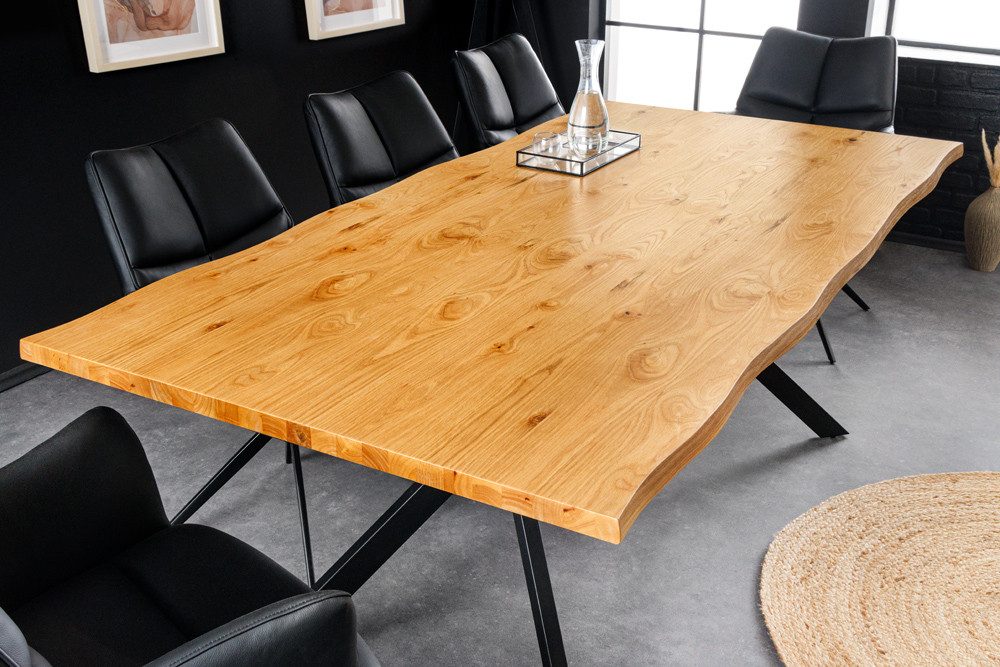 riess-ambiente Esstisch LOFT 200cm natur · Küchentisch aus massivem Eichenh günstig online kaufen