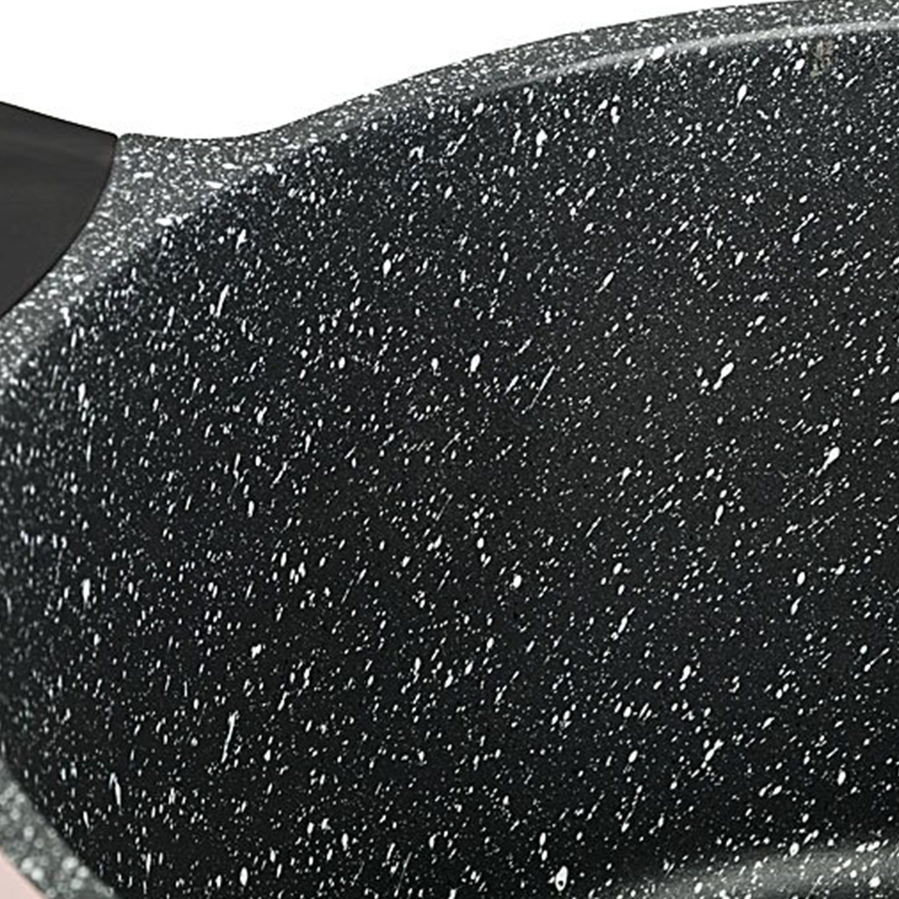 Mulex Kochtopf HAPPY Topf 28 cm vanille, Aluguß (exzellenter Antihafteffekt, leichte Reinigung), induktionsgeeignet