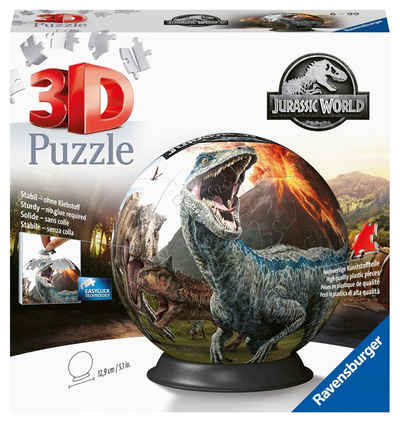 Ravensburger 3D-Puzzle 3D Puzzle Ball Jurassic World Jurassic World 2 11757, 72 Puzzleteile