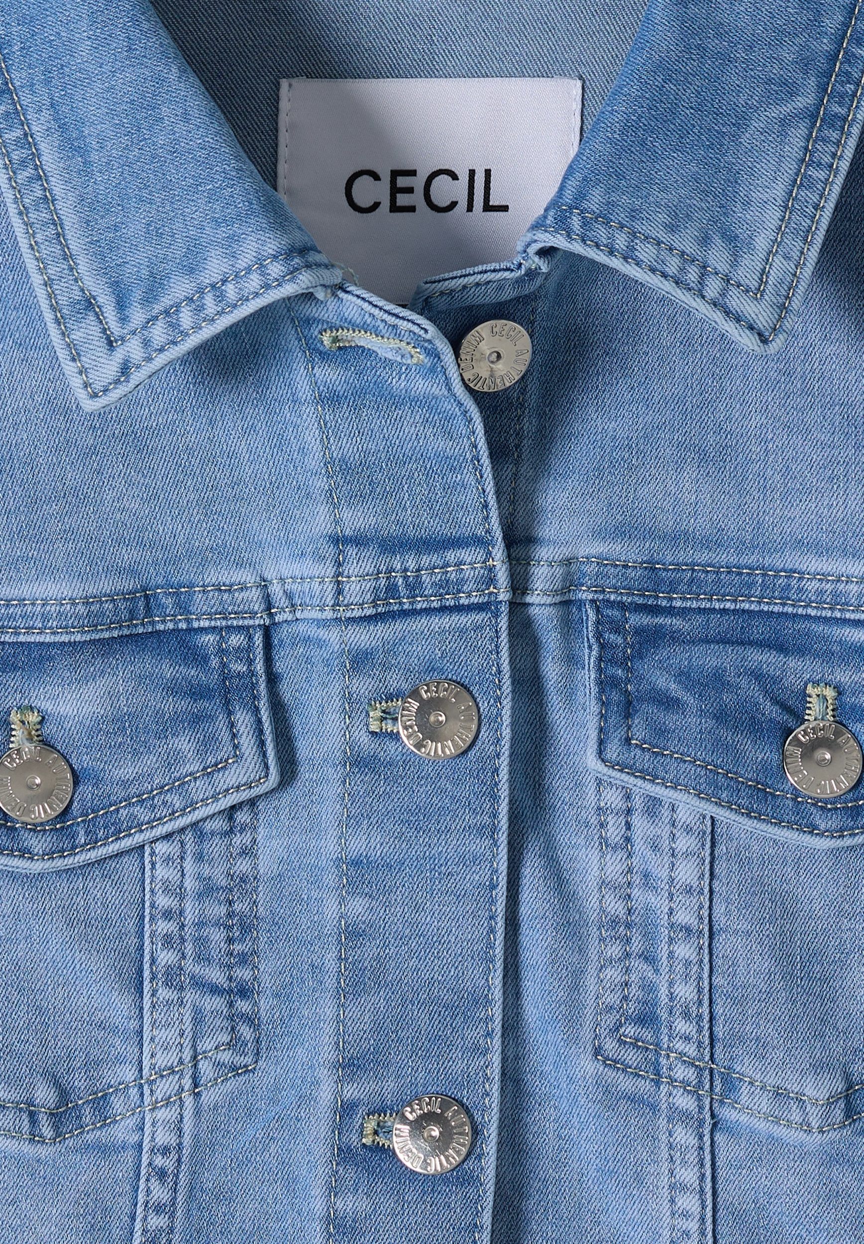 CECIL Jeansjacke Style NOS Denim Jacket - Damenjacke - leichte Jacke - Somm günstig online kaufen