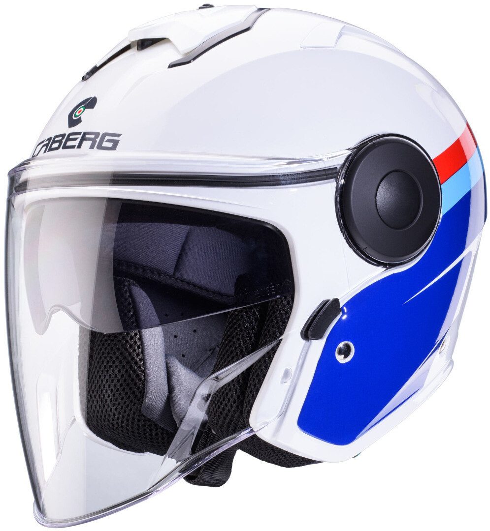 Caberg Motorradhelm Soho Zephir Jethelm, Vorbereitet Für Kommunikationssystem,integriertes Sonnenvisier