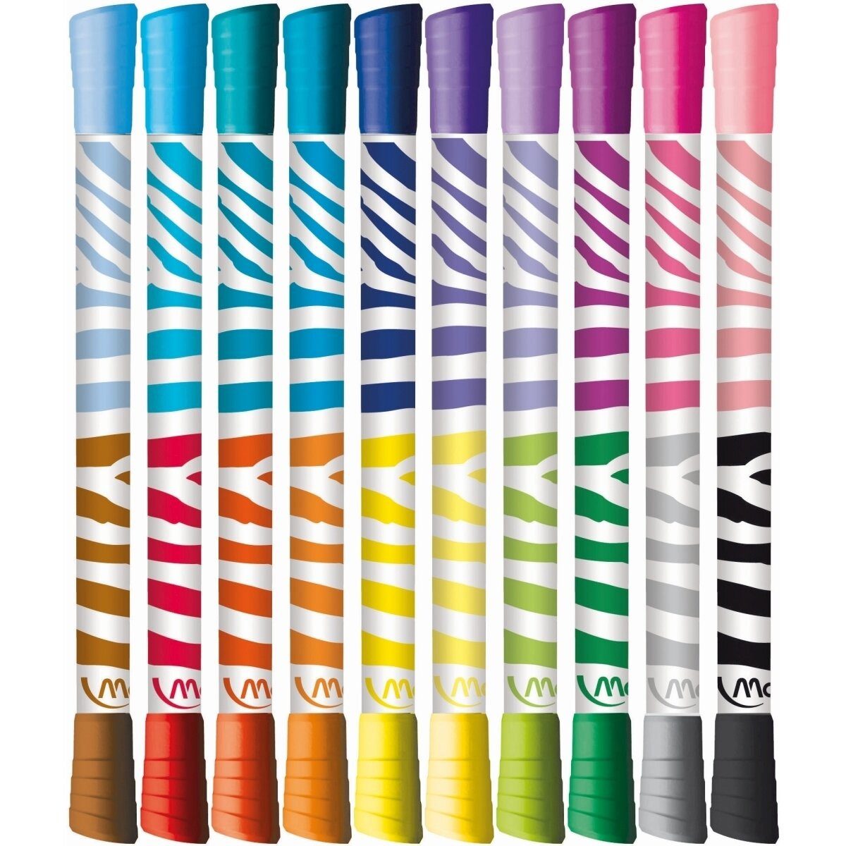 MAPED Filzstift Filzstift Color'Peps Long Life Duo 4,75mm farbig sortiert VE=10 Stück