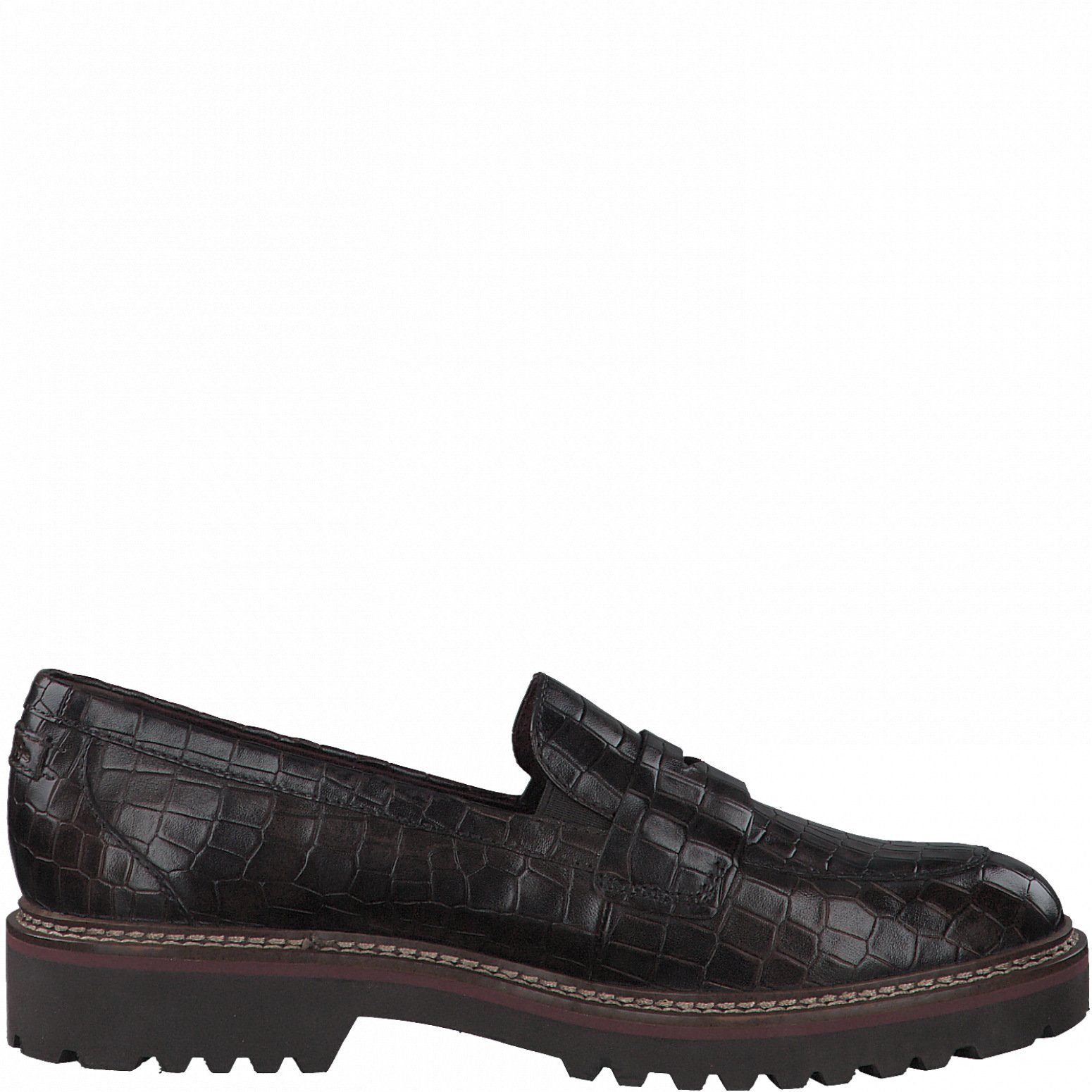 Tamaris Tamaris Damen Slipper 1-24703-27-345 MOCCA CROCO braun Slipper – Bild 3 von 4