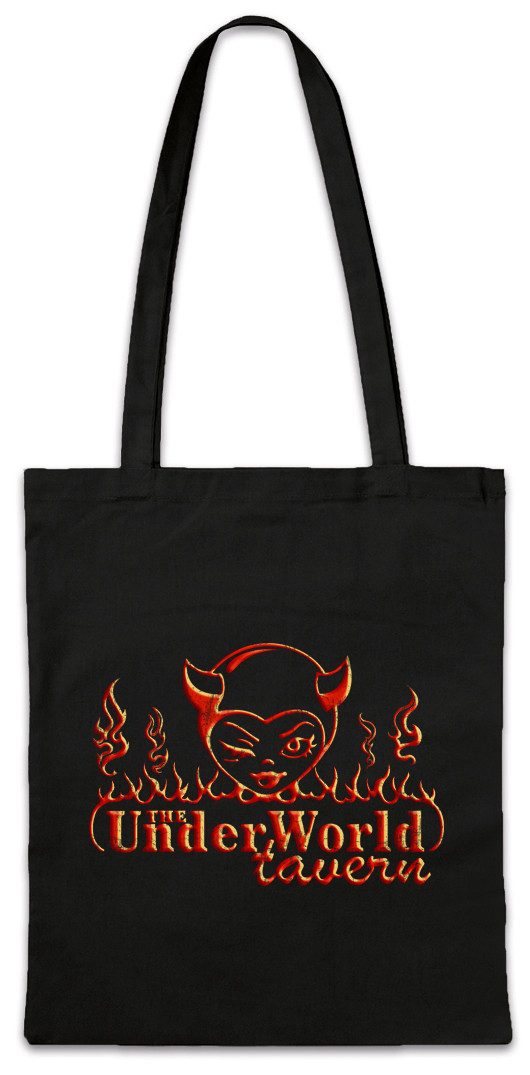 Beuteltasche Underworld Tavern Stofftasche Logo Symbol Sign Game Games Gaming Bar