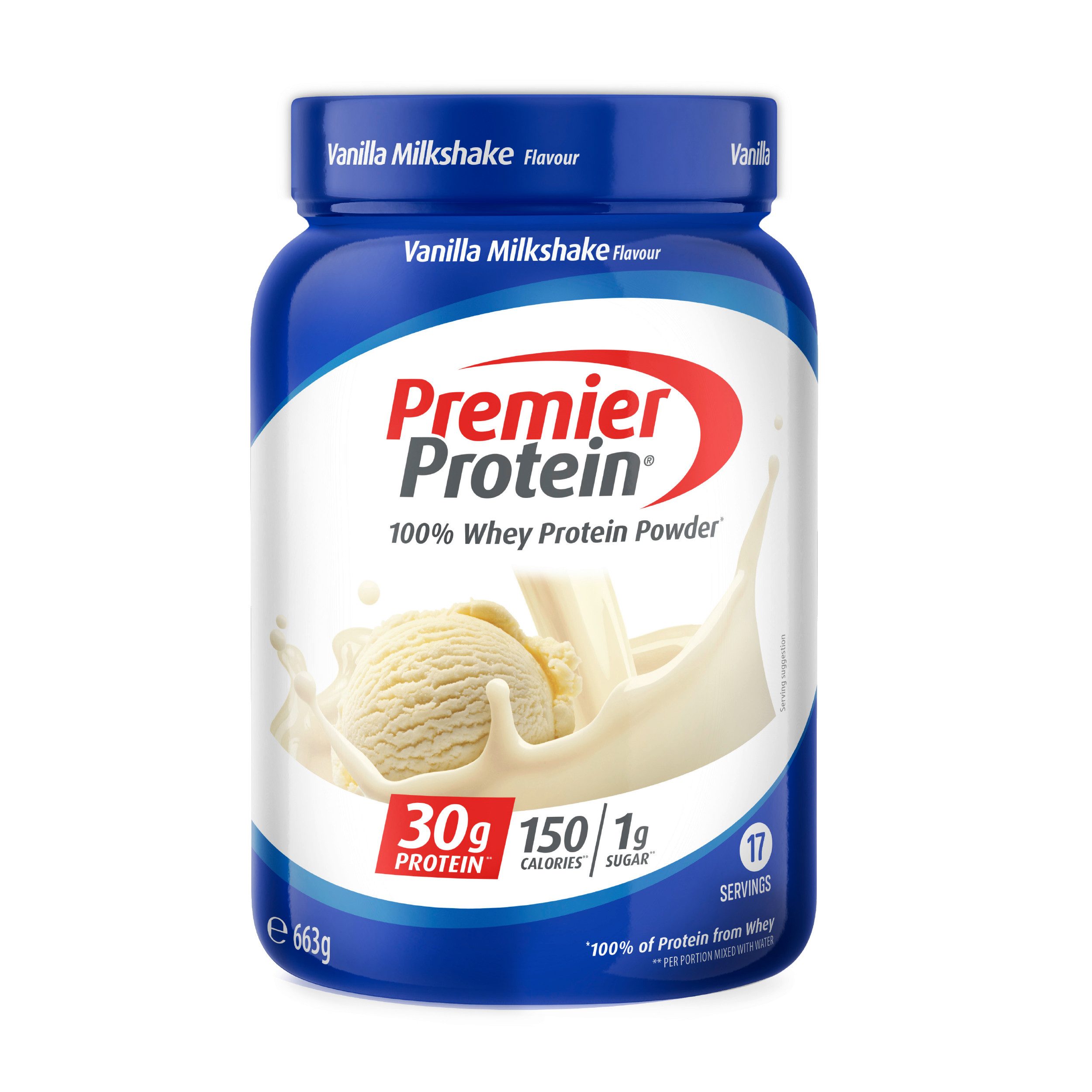 Premier Protein Whey 100% Protein Powder Pulver, 1 St., 663 g, in 3 verschiedenen Sorten