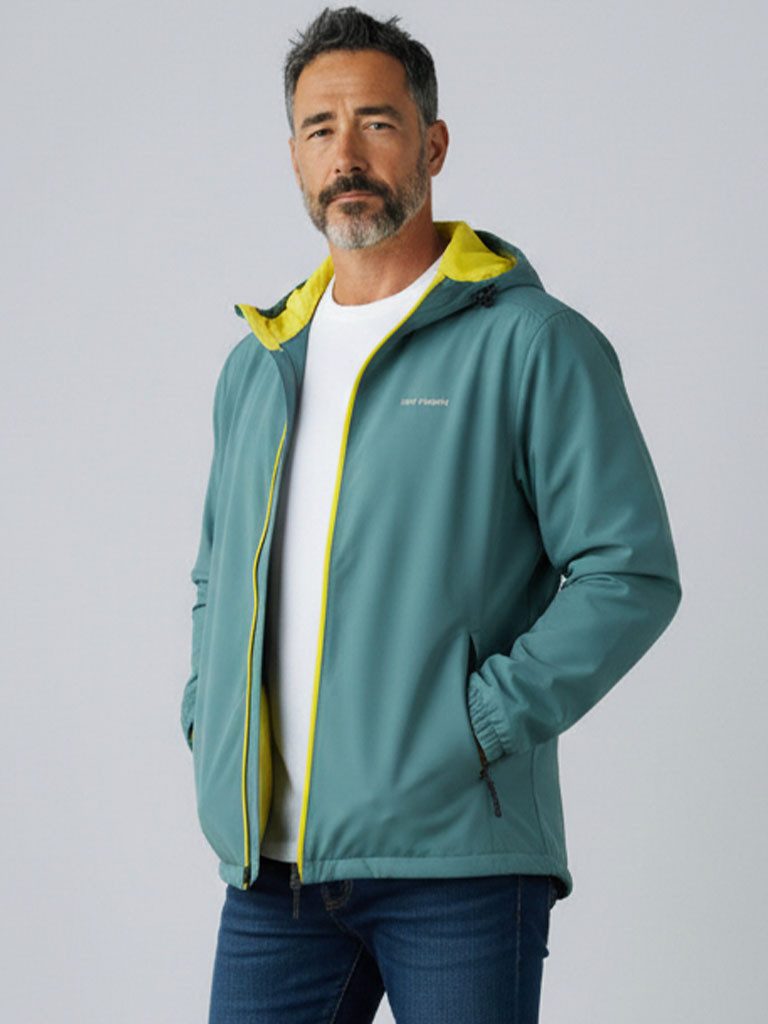 Fahrradjacke Laboe Herren Funktionsjacke - Regenjacke Outdoor leicht & verstaubar