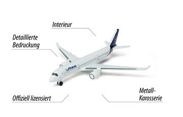 majORETTE Modellflugzeug Majorette Airport Airbus 350 -900 Lufthansa Spielzeug Modell Flugzeug