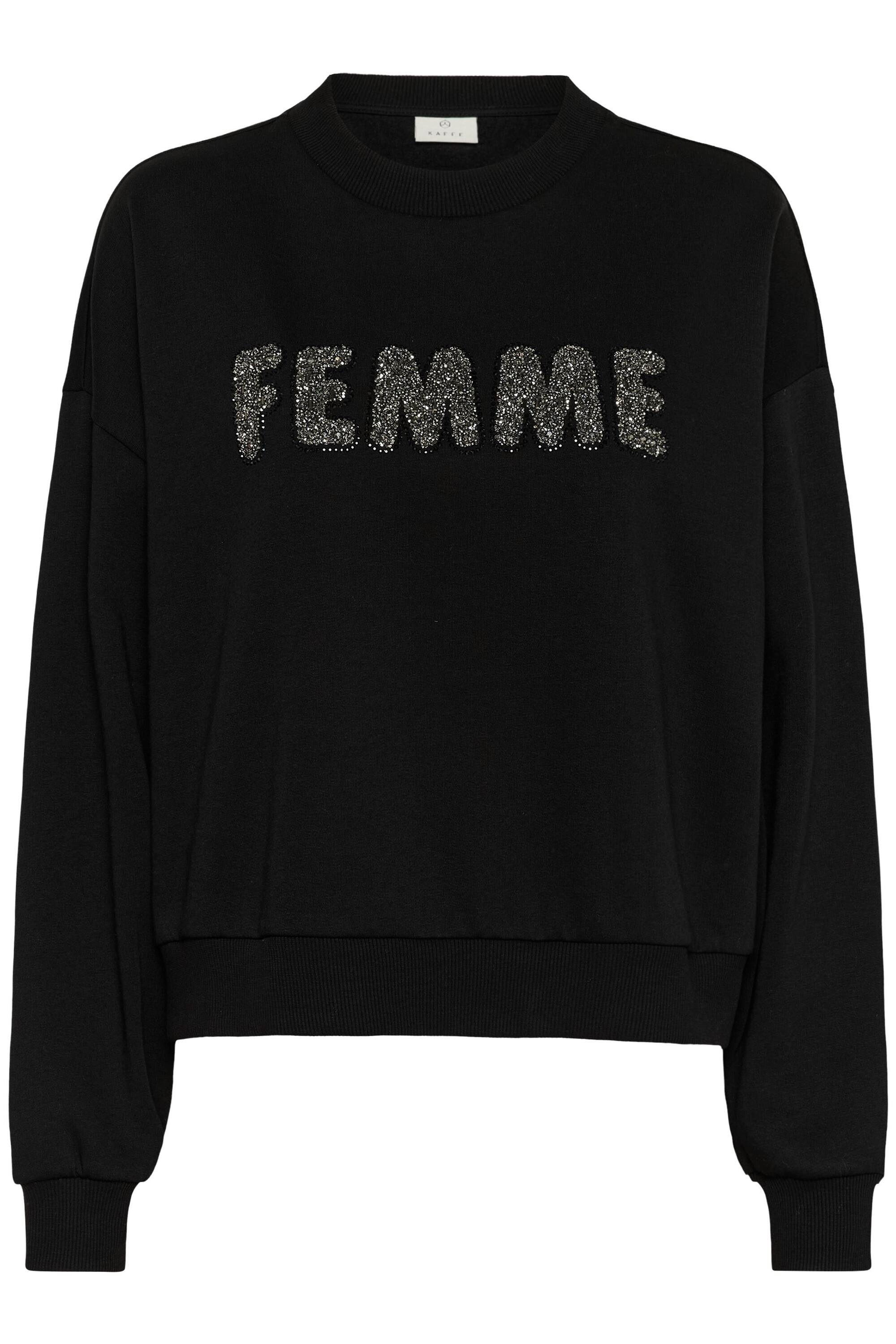 KAFFE Fleecepullover Sweatshirt KAlise günstig online kaufen