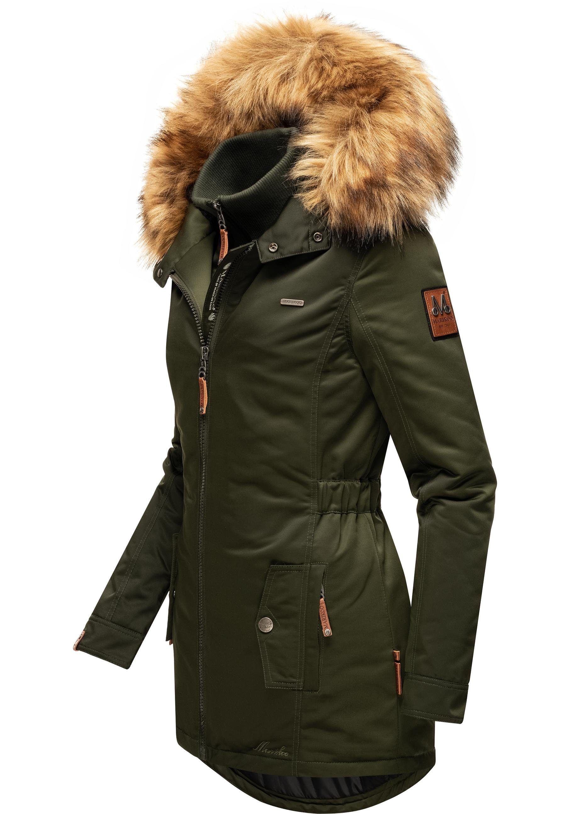 Marikoo Wintermantel Sanakoo schicker Damen Kurzmantel günstig online kaufen