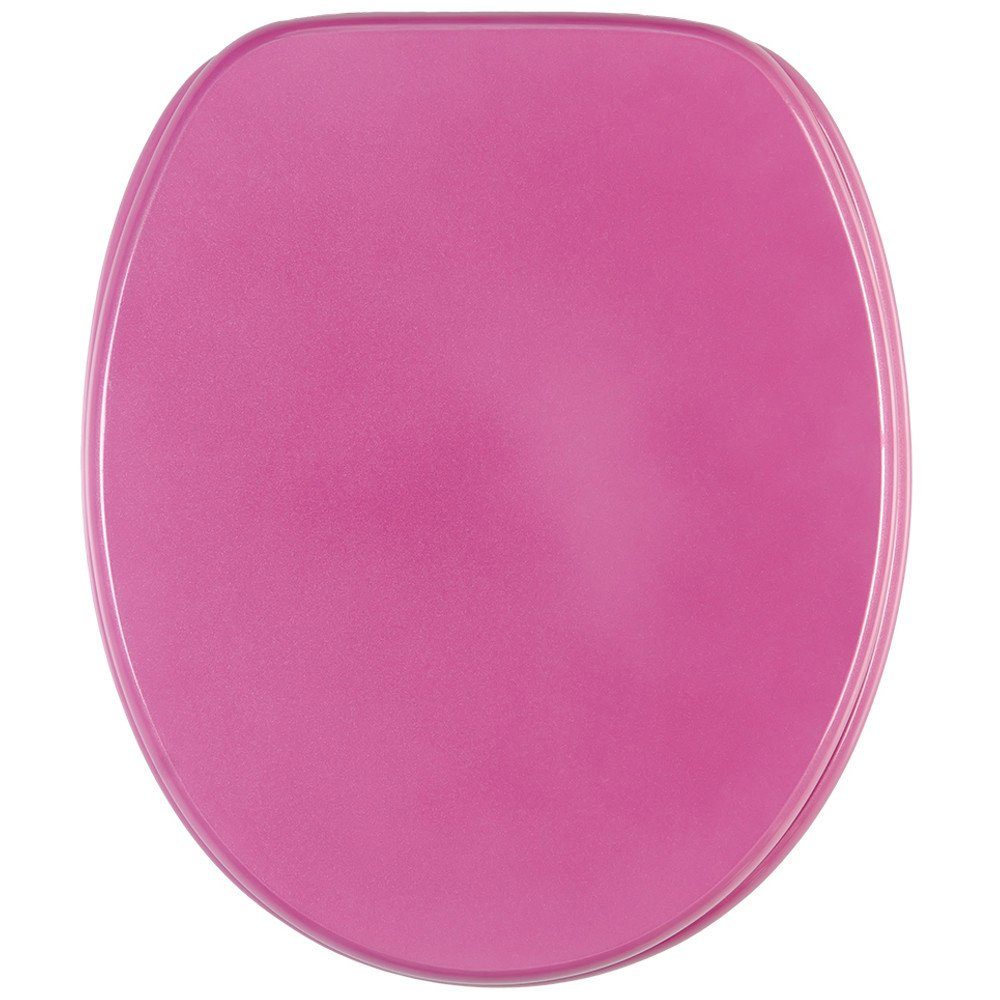 Sanilo WC-Sitz Glitzer Pink, mit Absenkautomatik, hochwertig & modern, univ günstig online kaufen