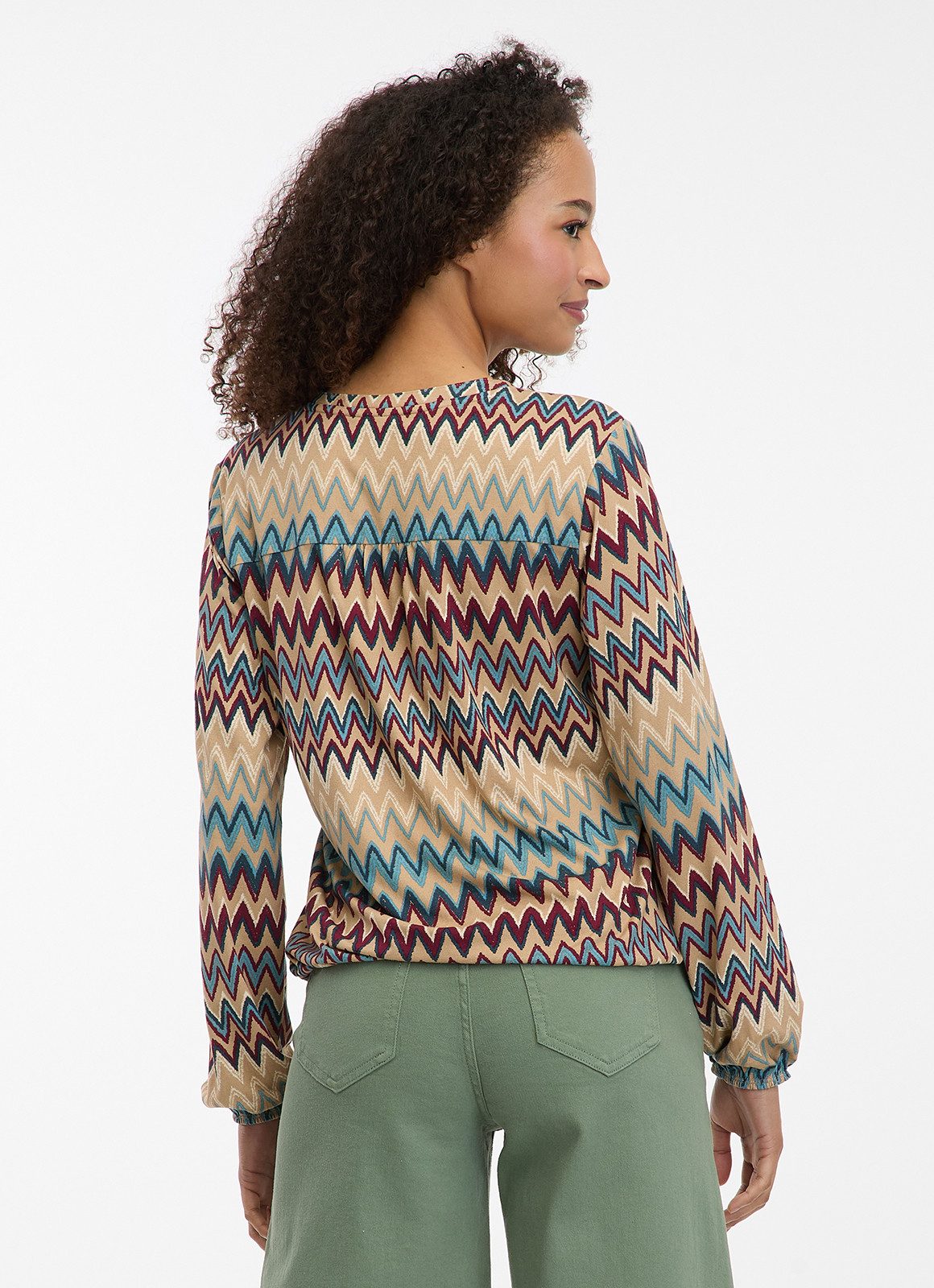 Ragwear Langarmshirt SANTICA PRINT günstig online kaufen