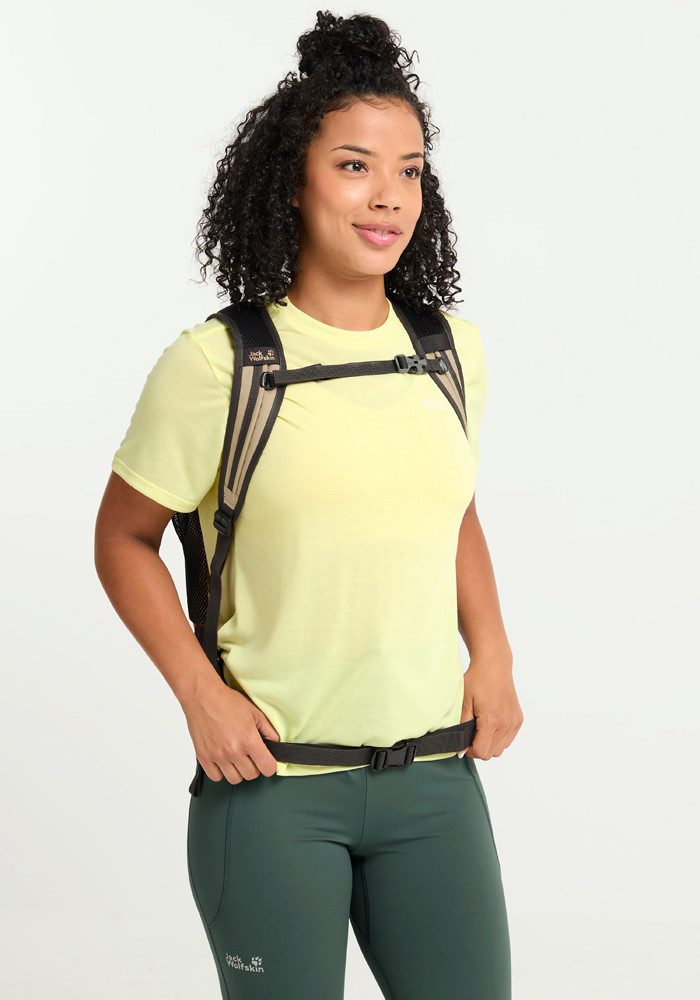 Jack Wolfskin Daypack VELOCITY 12, Multisportrucksack, Trinksystem, komfortables Tragesystem