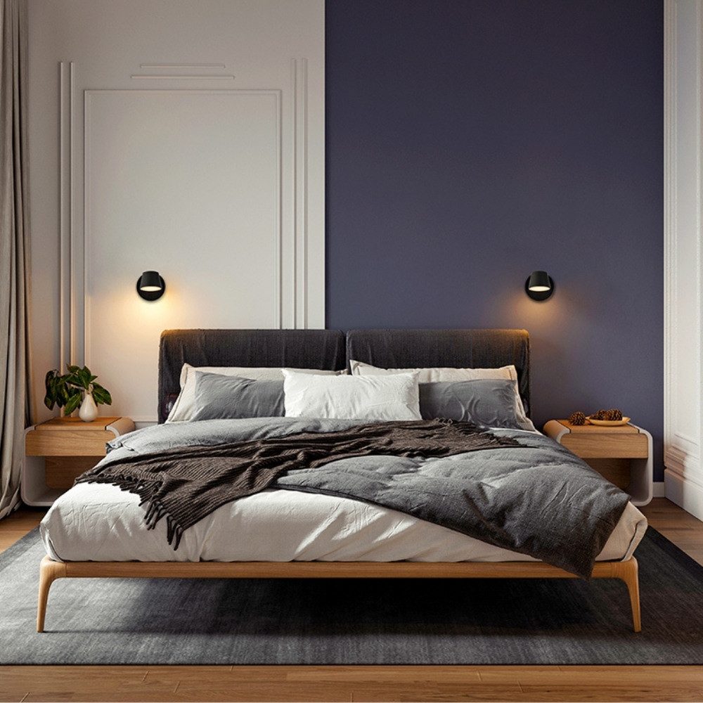 Maytoni Wandleuchte LED Wandleuchte Pixel in Schwarz 7W 350lm, LED