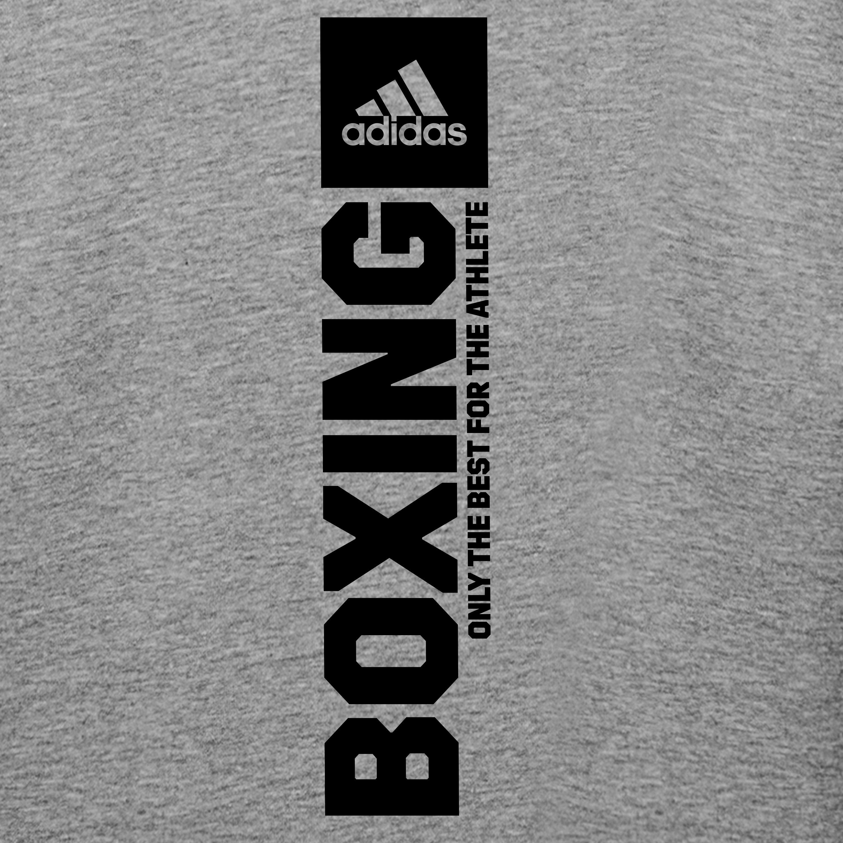 adidas Performance T-Shirt Community T-Shirt Vertical grau BOXING