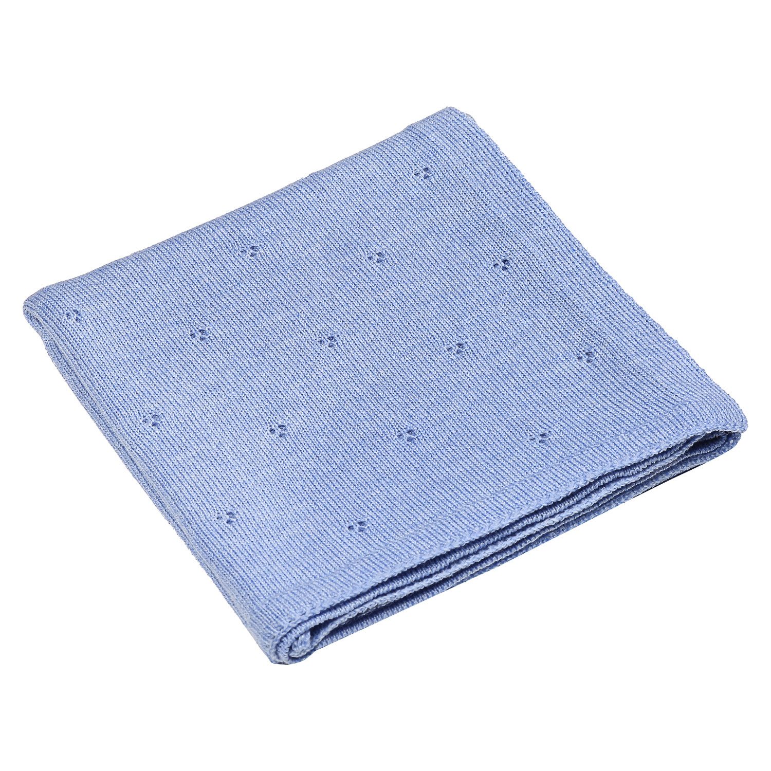 Babydecke Merinowolle Strick 75×100 cm, Blätterschming, Decke für Kinderwagen, Schlafdecke, Geschenk zur Geburt & Taufe