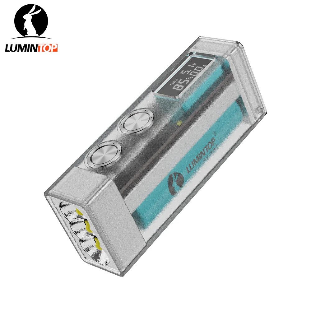 Lumintop LED Taschenlampe Moonbox 10000 Lumen aufladbare EDC-Taschenlampe Multifunktionale (1-St)