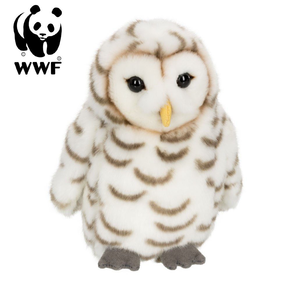 WWF Kuscheltier Plüschtier Schneeeule (15cm), stehend