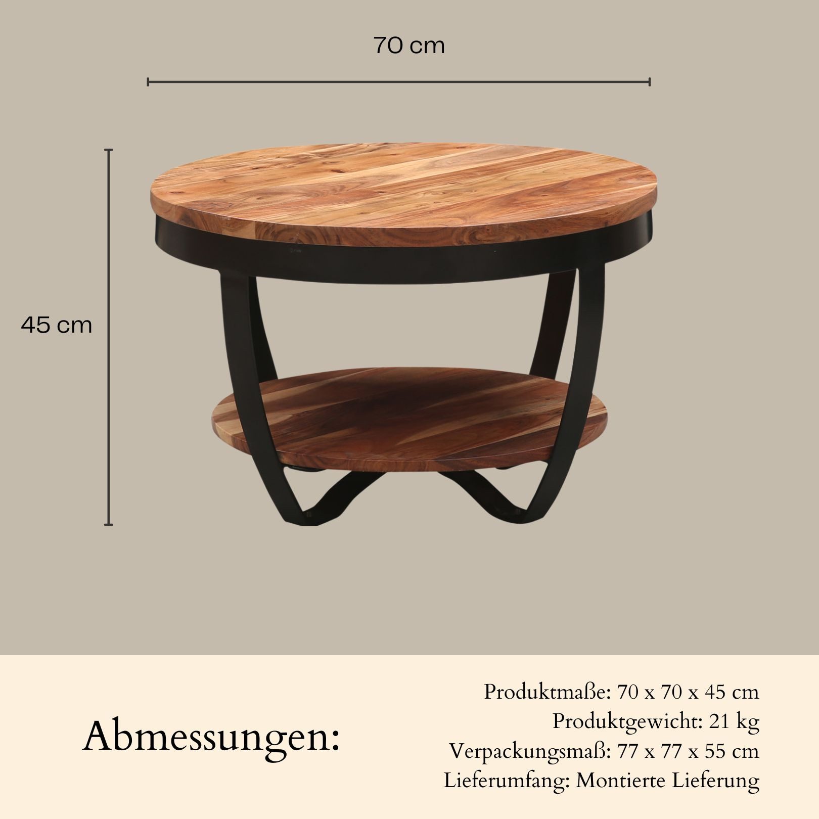 Marrakesch Orient & Mediterran Interior Couchtisch günstig online kaufen