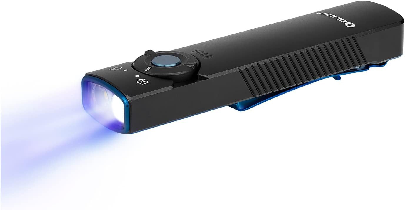 Taschenlampe Arkfeld UV EDC-Taschenlampe mit Weißlicht & 365 nm UV-Licht
