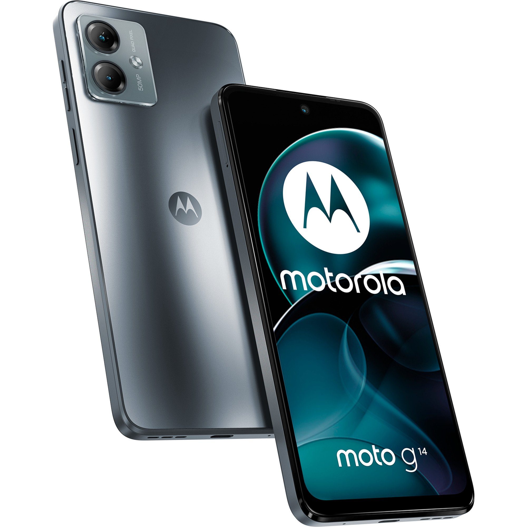 Motorola Motorola Moto G14 128GB, Handy, (Butter Cream, Smartphone (50 MP MP Kamera)