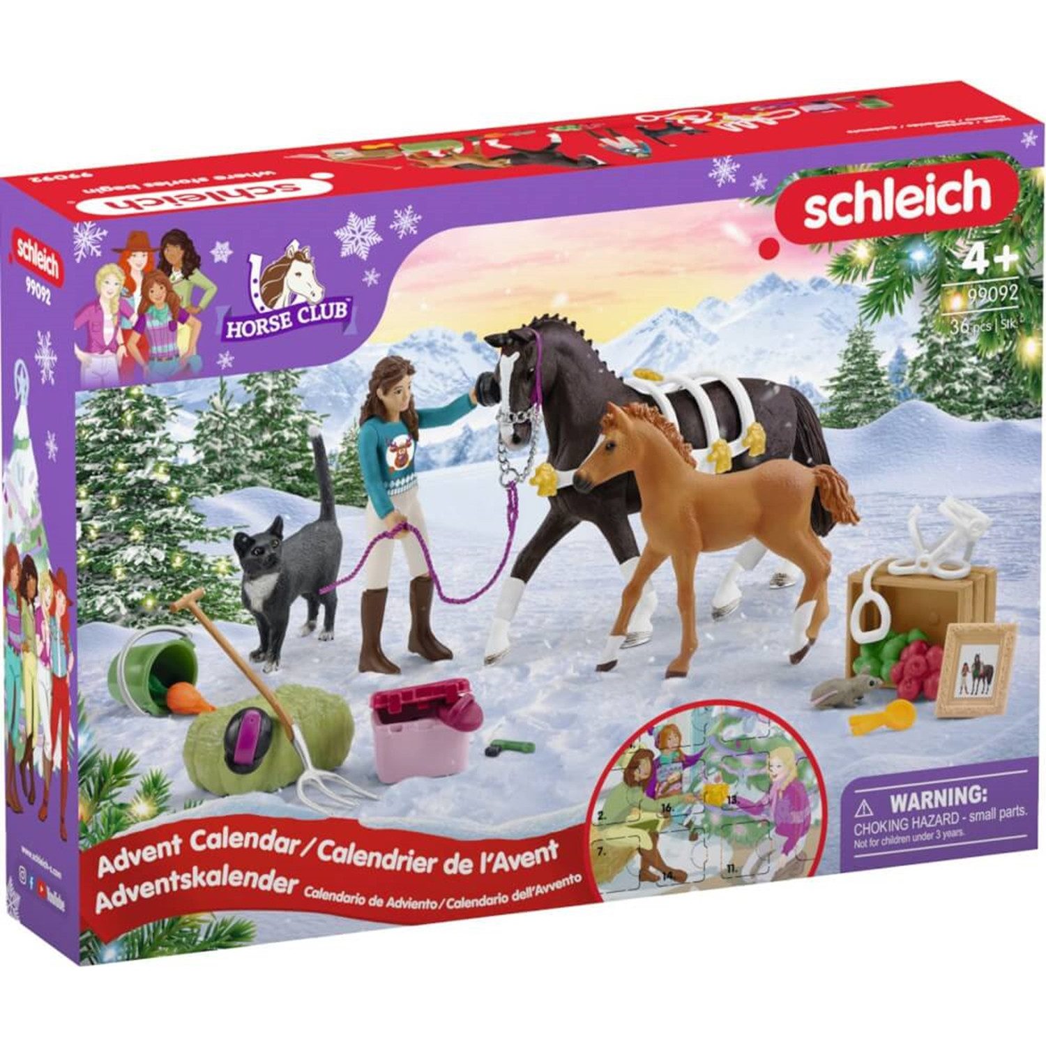 Schleich® Spielzeug-Adventskalender 99092 Adventskalender Horse Club günstig online kaufen