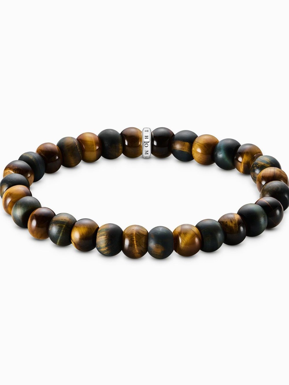 THOMAS SABO Armband Thomas Sabo A2196-826-2-L19 Unisex Armband Tigerauge Goldbraun