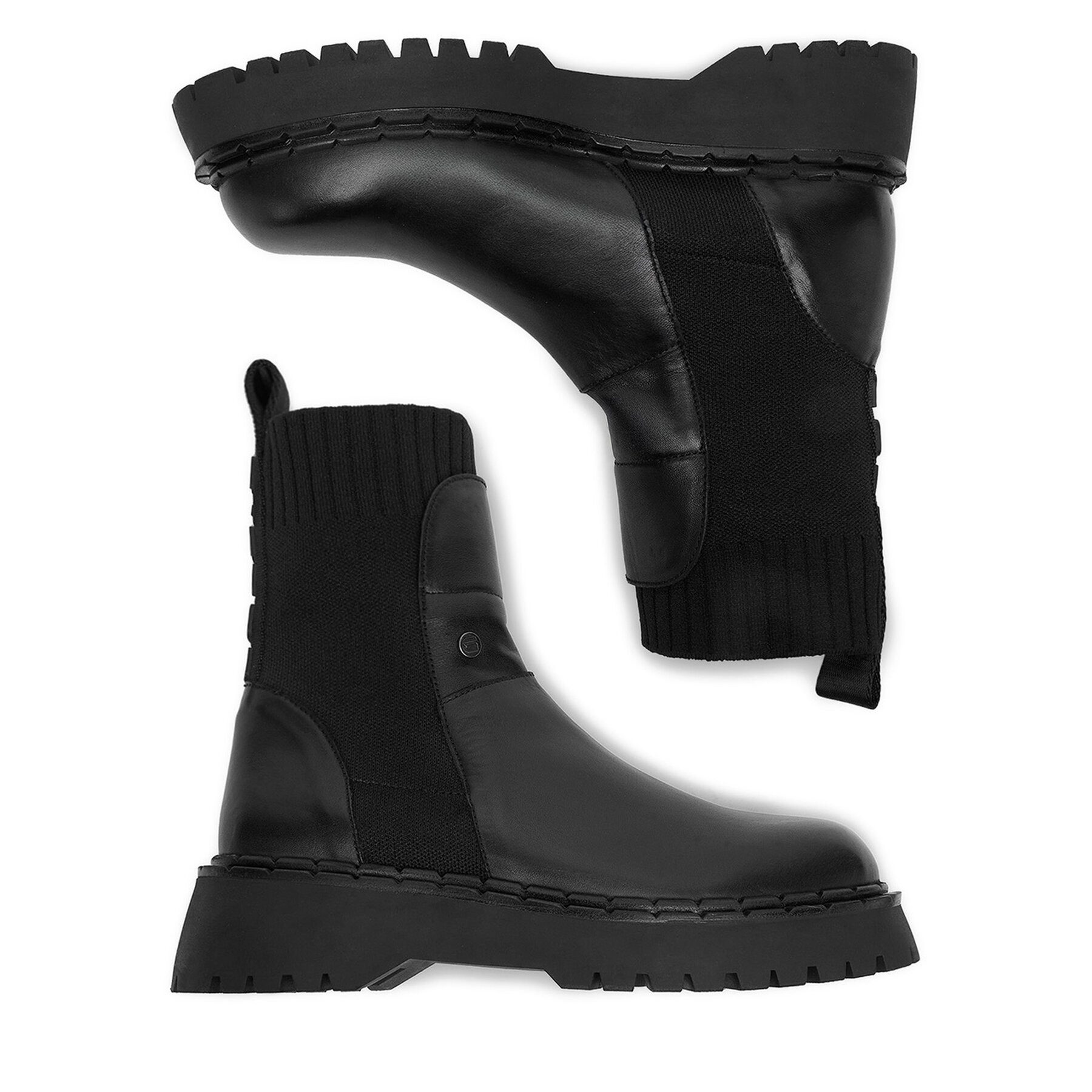 G-STAR G Star Raw Damen Chelsea Boots 5907964533306 Schwarz Chelseaboots – Bild 4 von 4