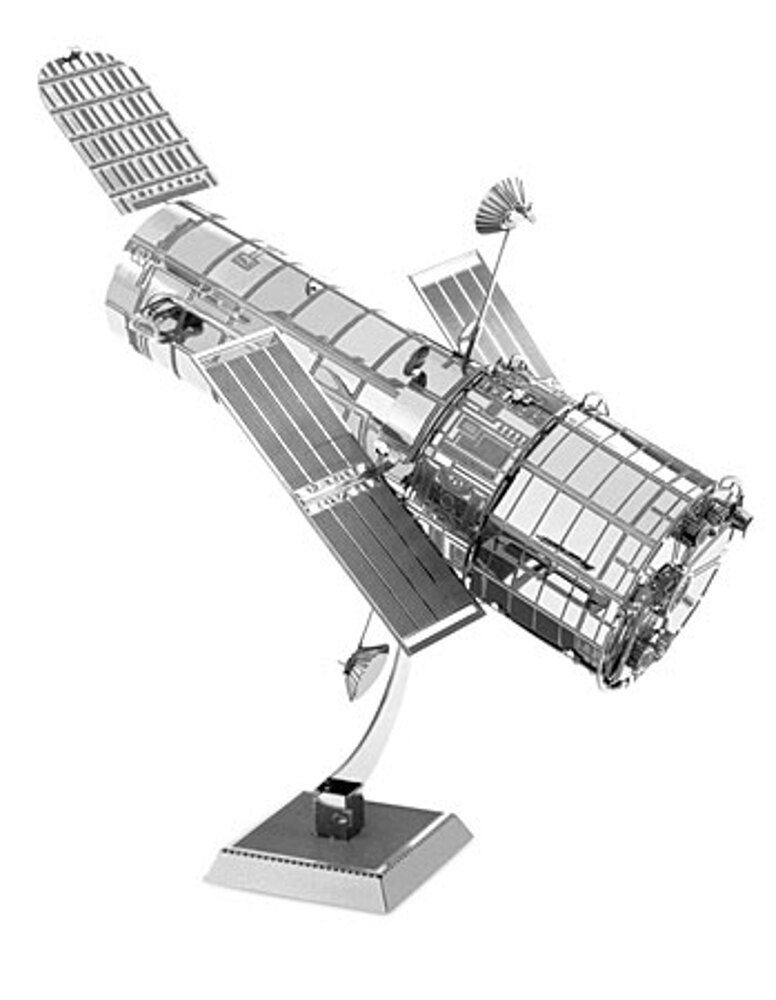 Invento Puzzle Metal Earth, Hubble Weltraumteleskop - 3D Metall Puzzle, Puzzleteile