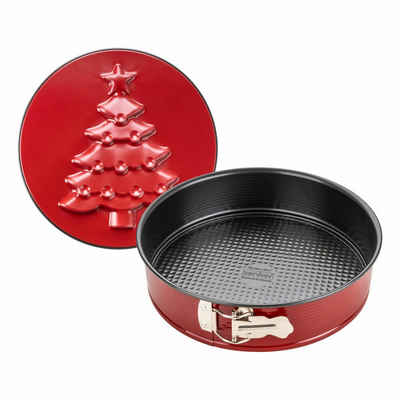 Zenker Springform Sparkling Christmas mit Flach-und Motivboden 26 cm