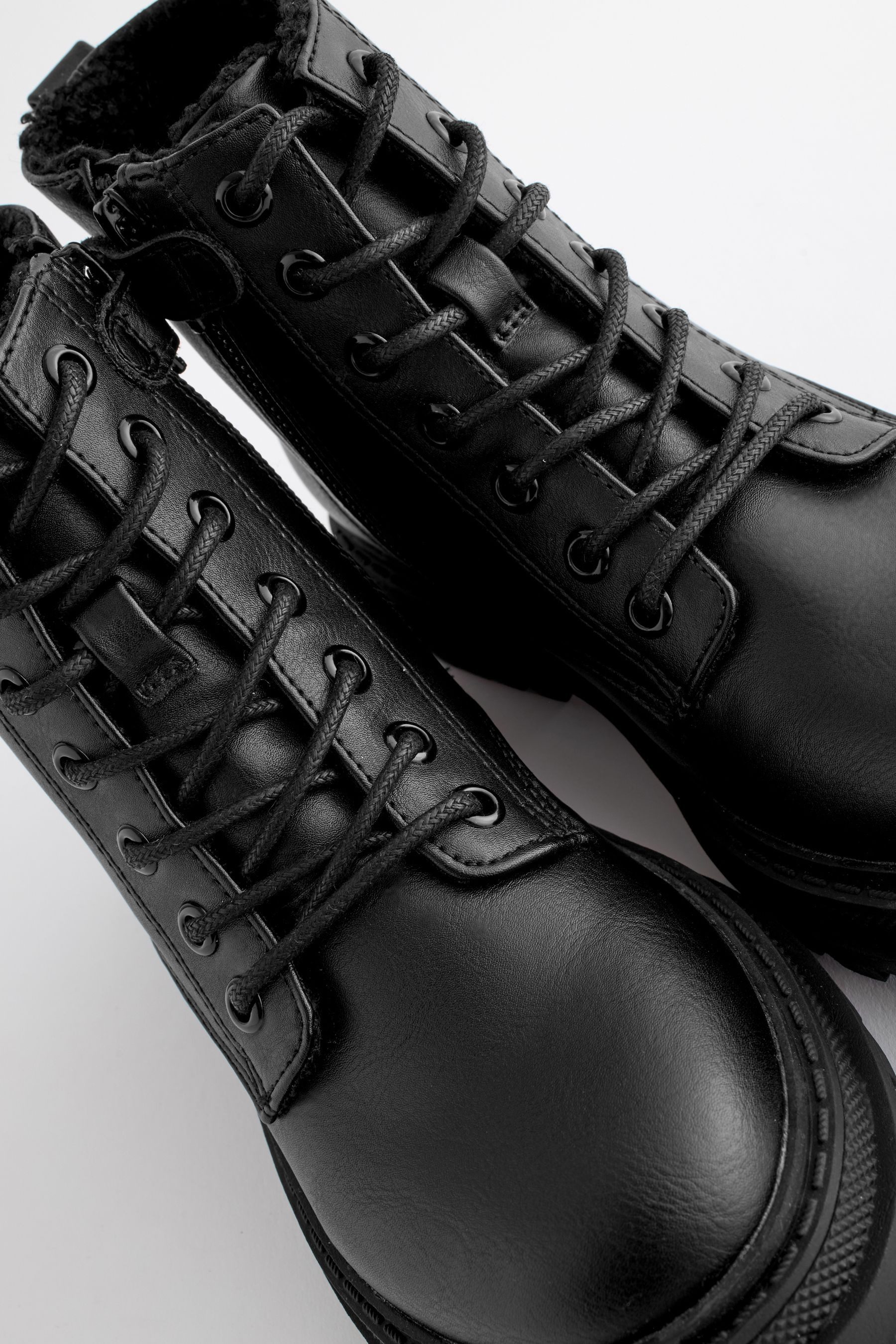 Next Warm gefütterte Schürstiefel Schnürstiefelette (1-tlg)